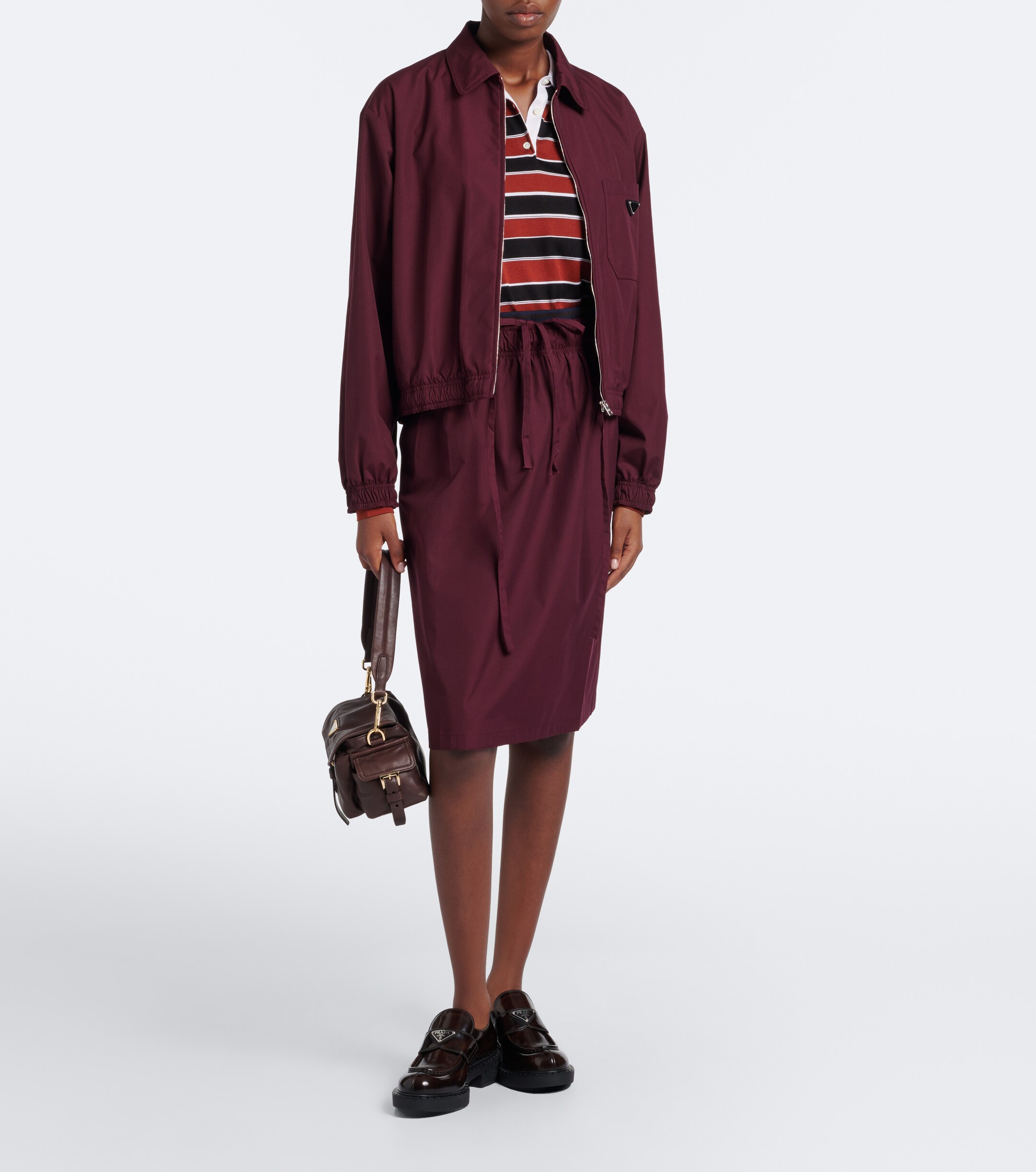 Prada Prada Explore Medium leather shoulder bag