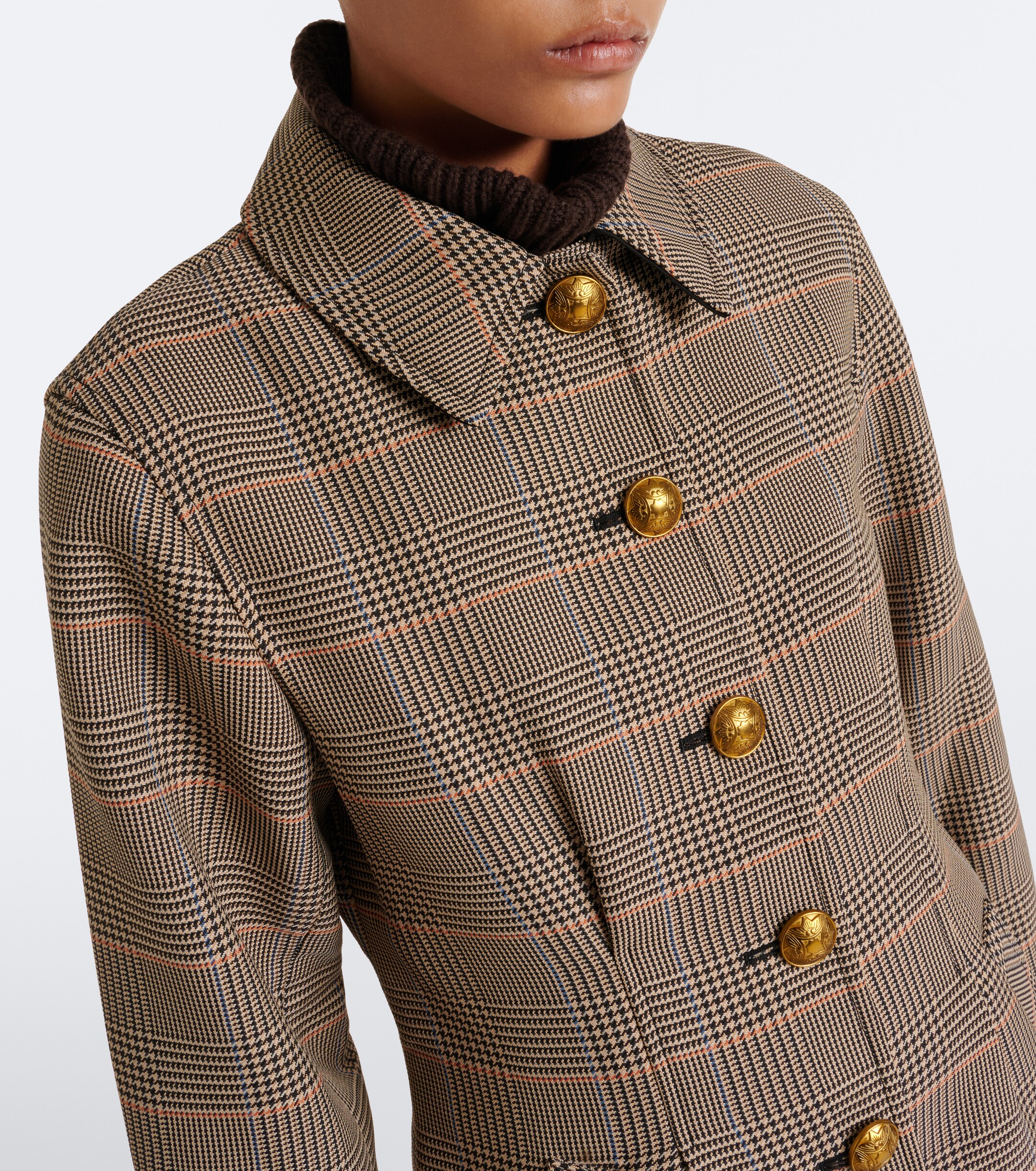 Veronica Beard Veronica Beard Severine Prince of Wales check jacket