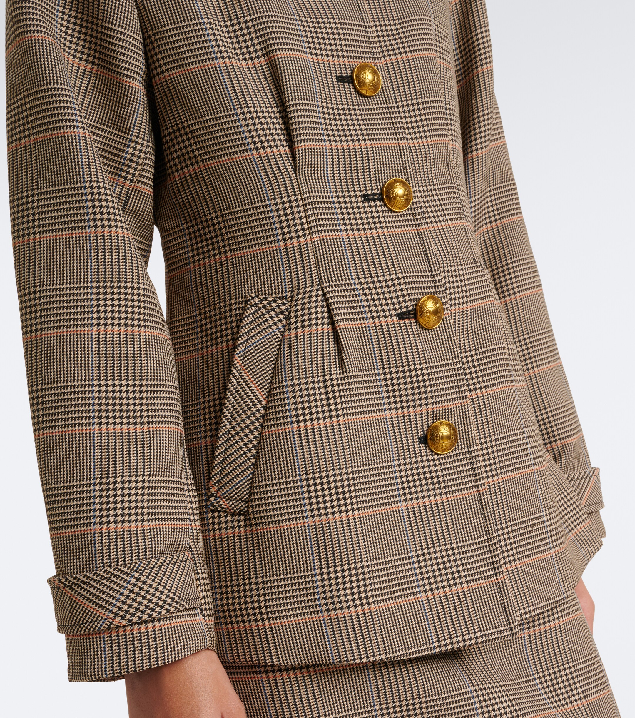 Veronica Beard Veronica Beard Severine Prince of Wales check jacket