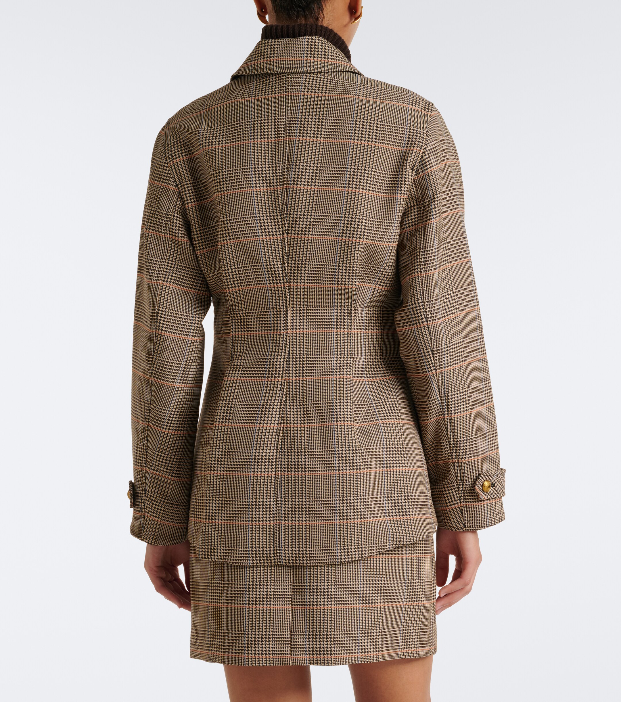 Veronica Beard Veronica Beard Severine Prince of Wales check jacket