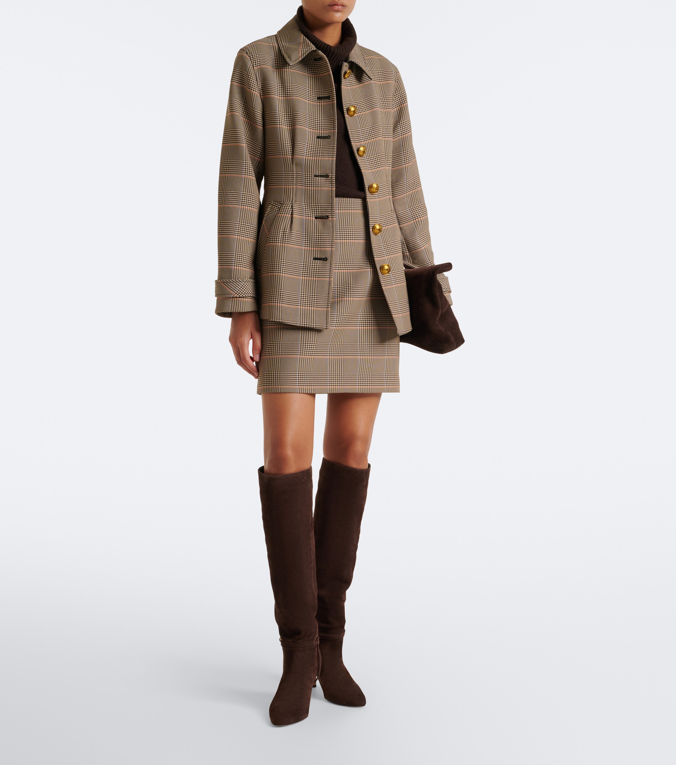 Veronica Beard Veronica Beard Severine Prince of Wales check jacket