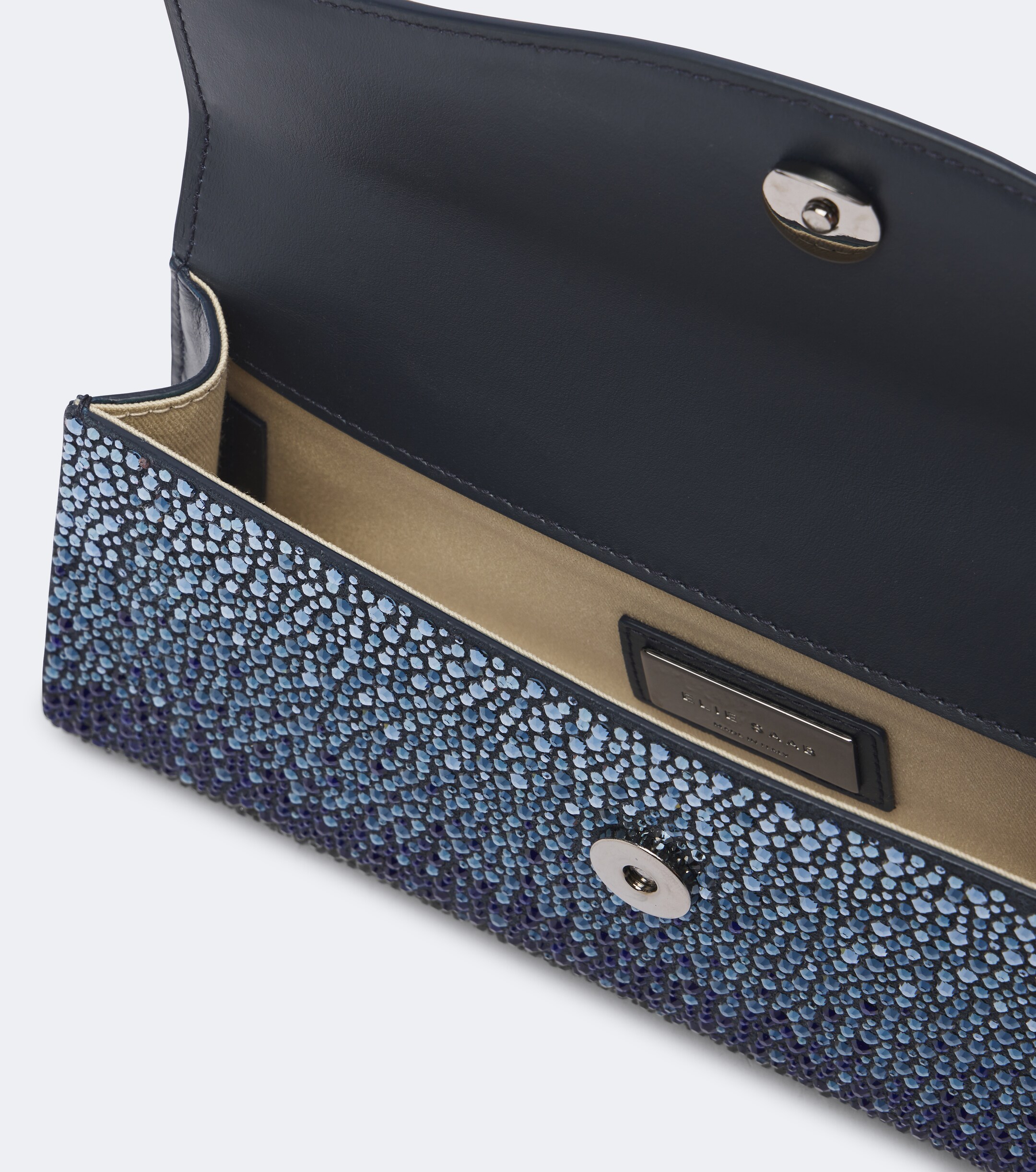 Elie Saab Elie Saab Midnight embellished clutch