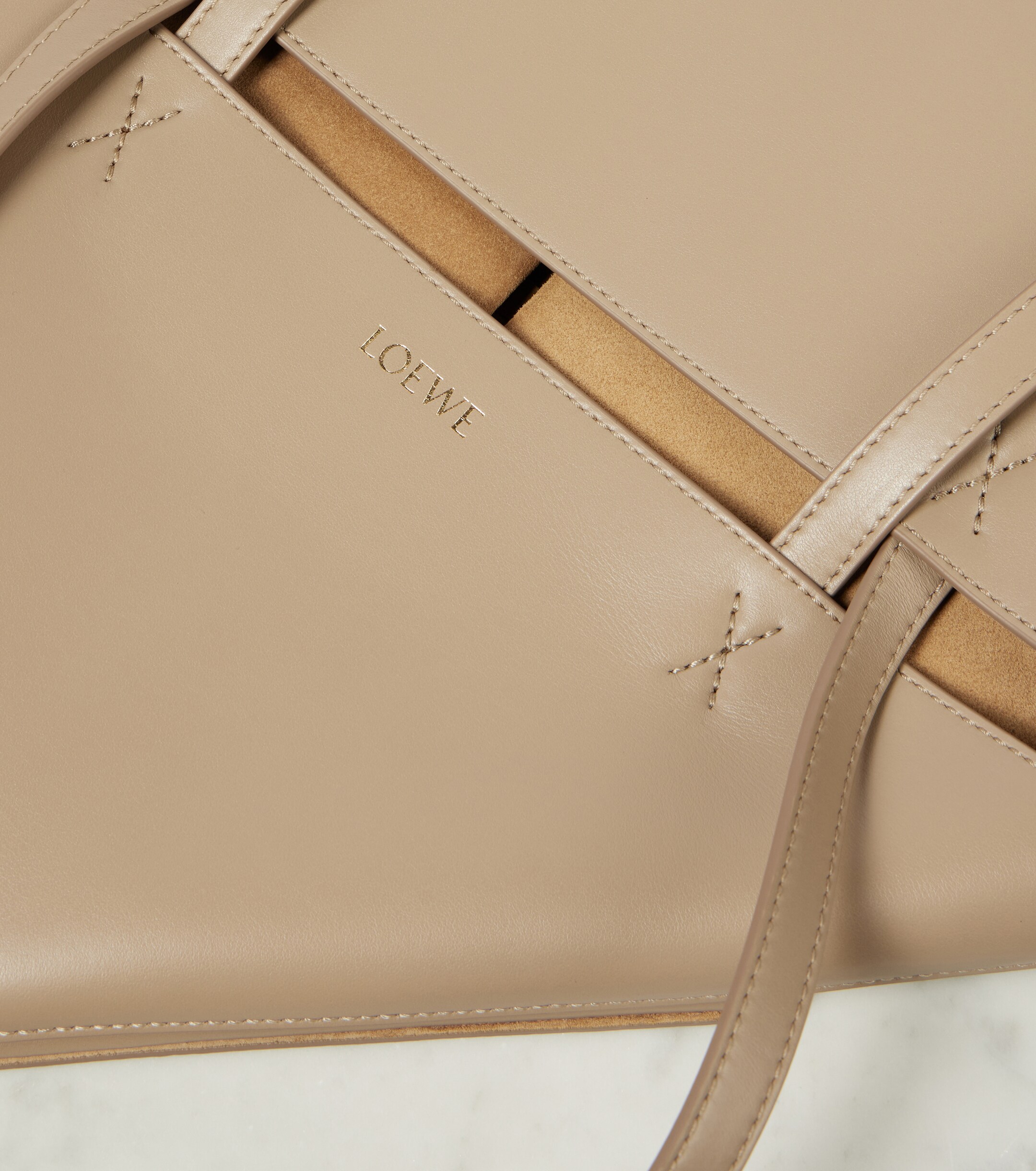 Loewe Puzzle Fold Medium leather tote bag