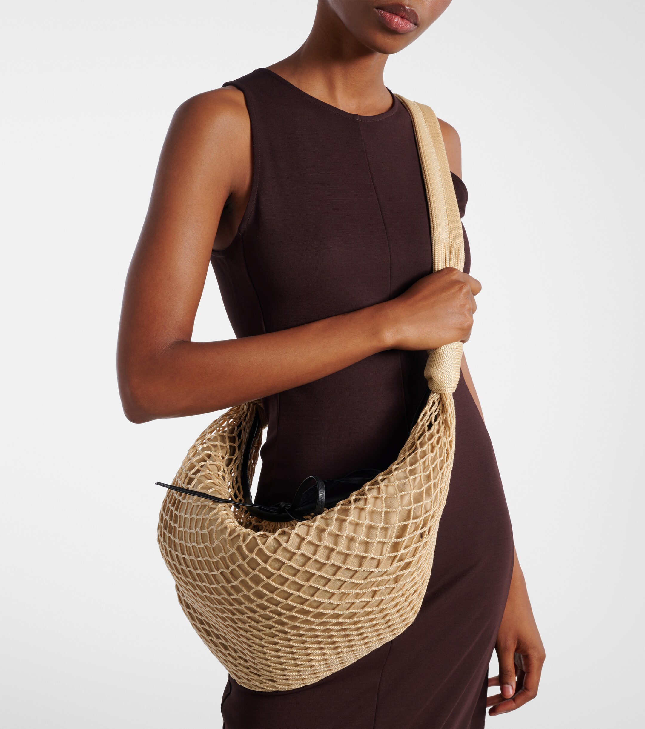 Lemaire x Filt Croissant net shoulder bag