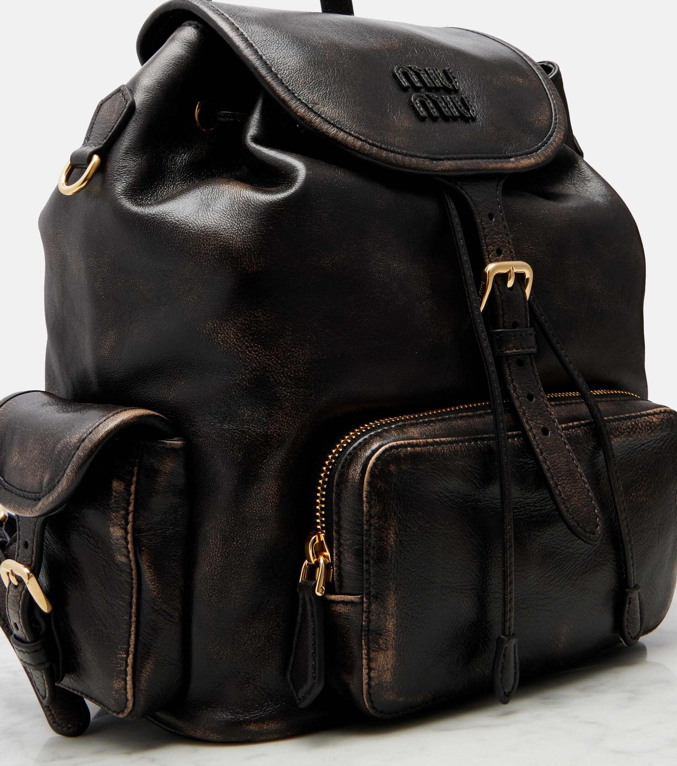 Miu Miu Leather backpack
