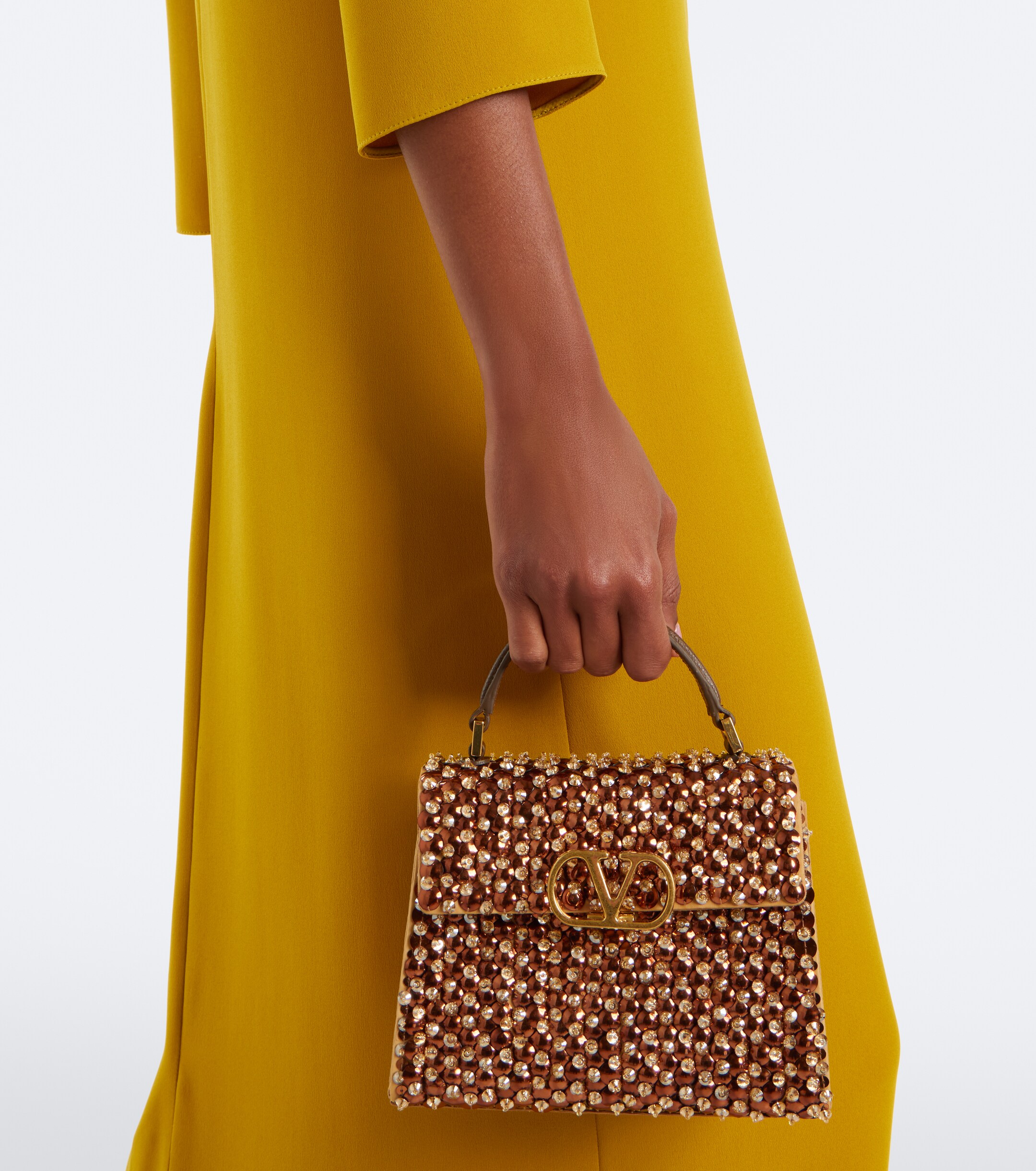 Valentino Garavani VSling Mini embellished top-handle bag thumbnail
