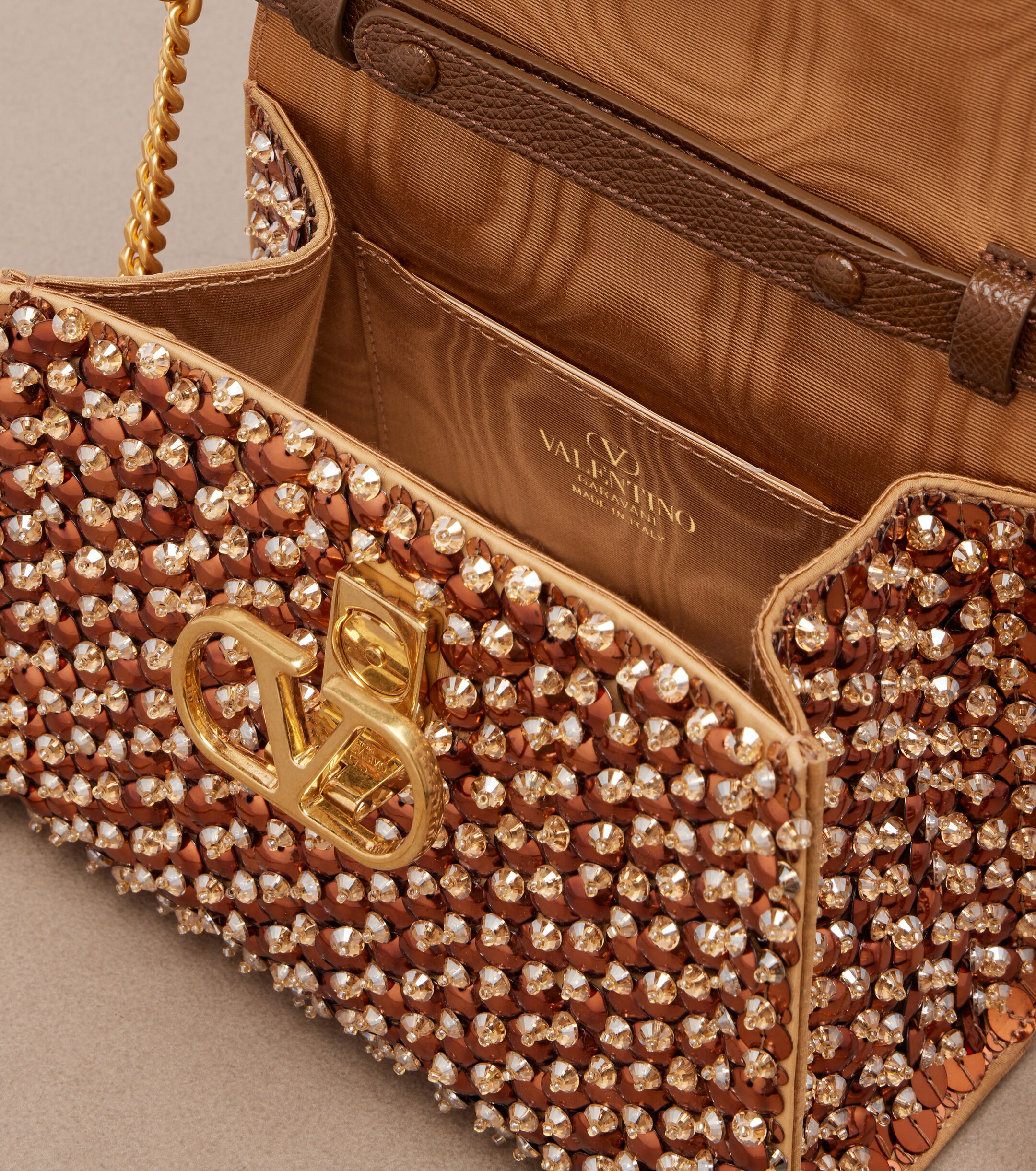 Valentino Garavani VSling Mini embellished top-handle bag thumbnail