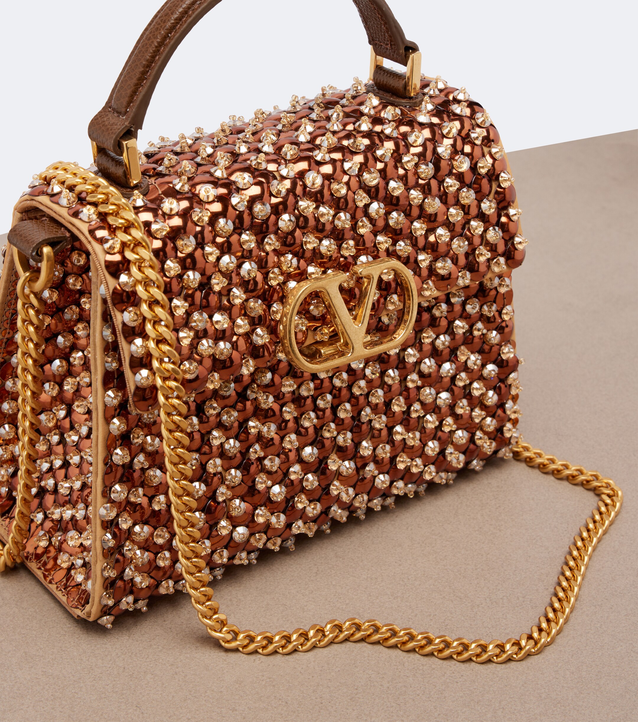 Valentino Garavani VSling Mini embellished top-handle bag thumbnail