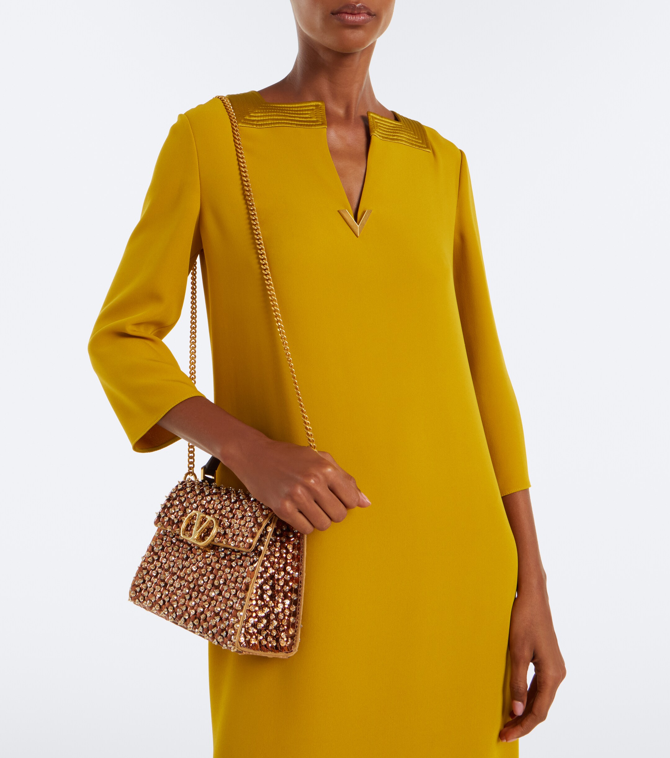 Valentino Garavani VSling Mini embellished top-handle bag thumbnail