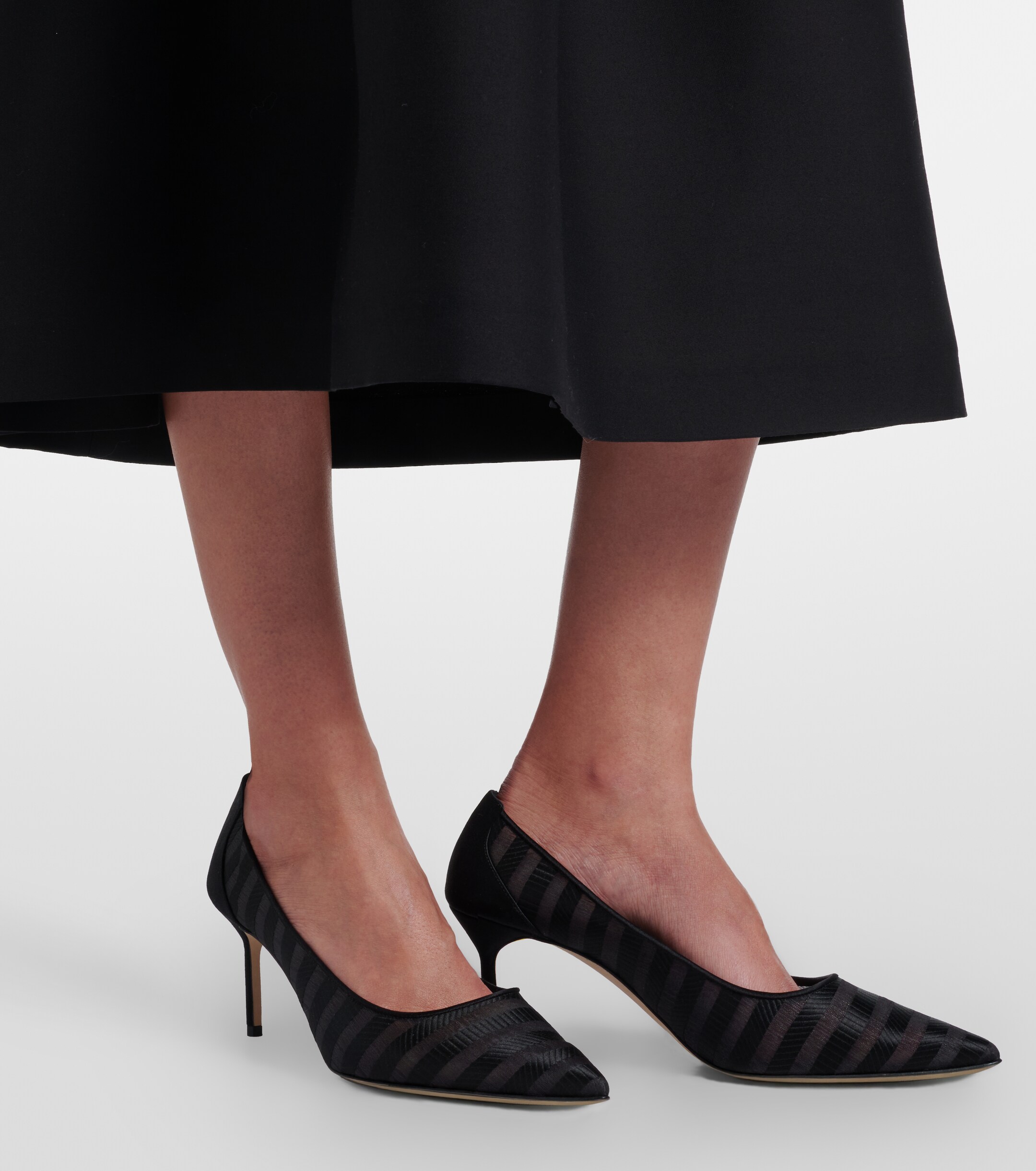 MANOLO BLAHNIK Manolo Blahnik Bbla organza pumps