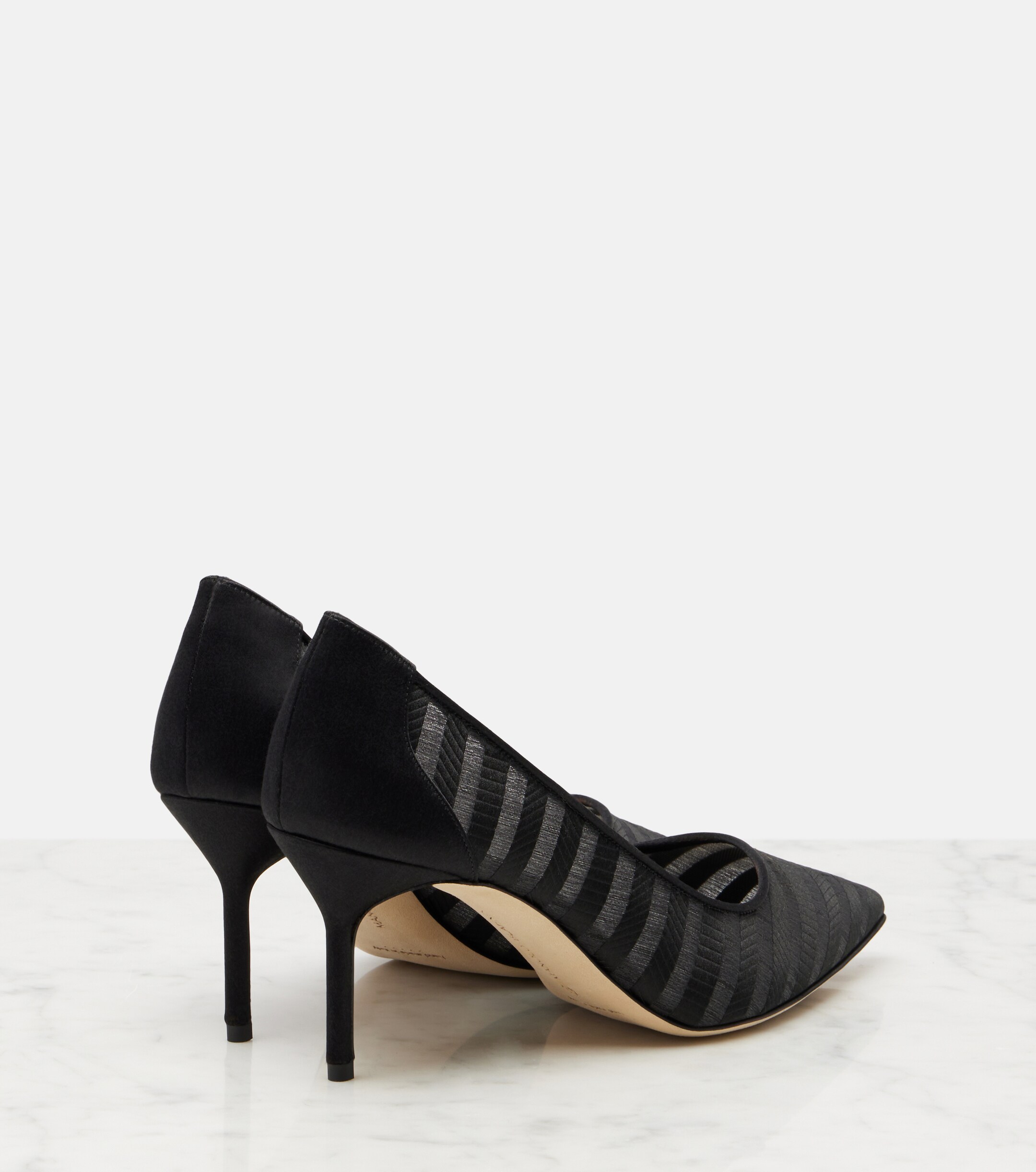 MANOLO BLAHNIK Manolo Blahnik Bbla organza pumps