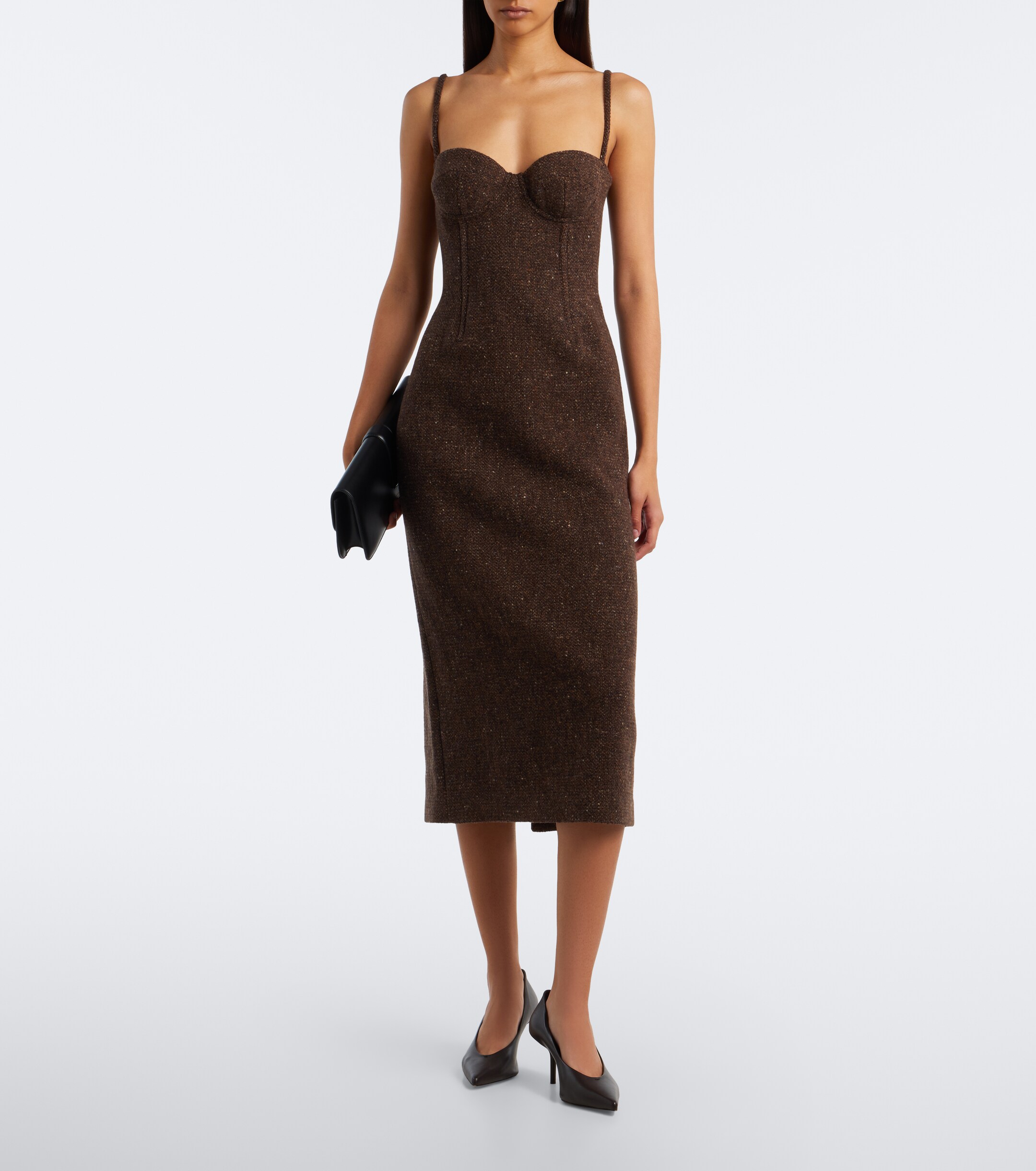 Ralph Lauren Collection Ralph Lauren Collection Jocey wool and cashmere-blend midi dress