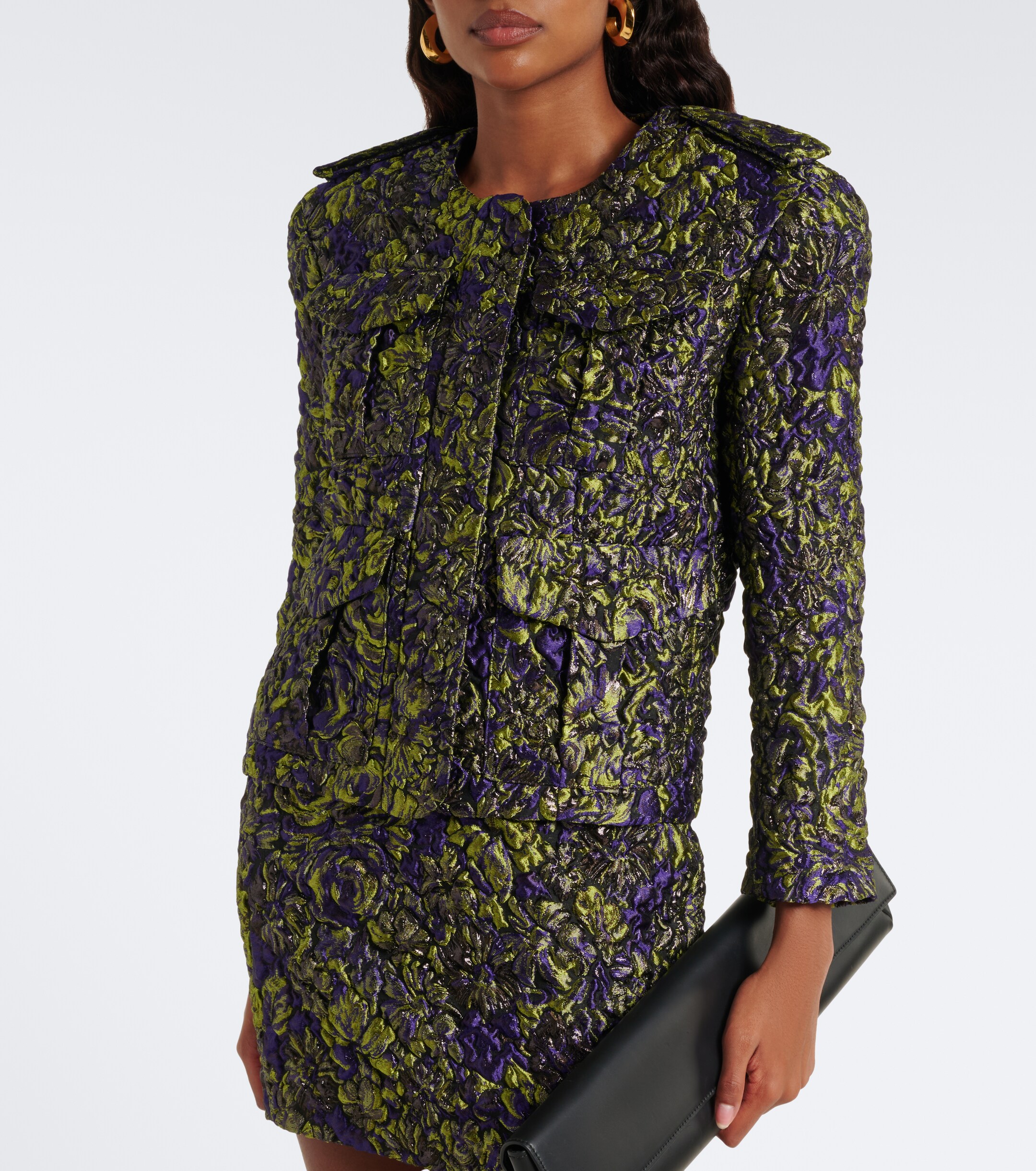 Balmain Balmain Cloqué jacquard jacket
