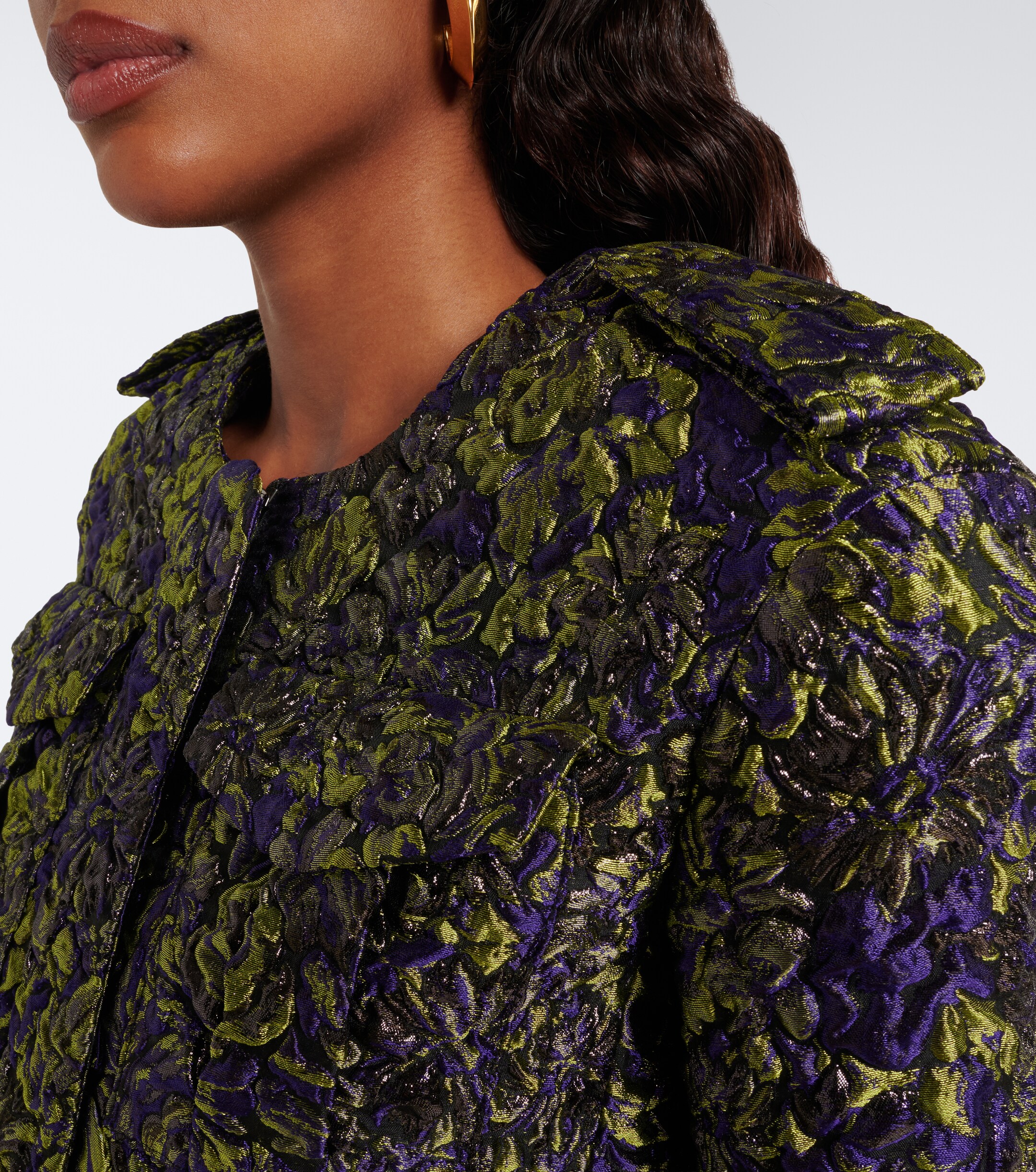 Balmain Balmain Cloqué jacquard jacket