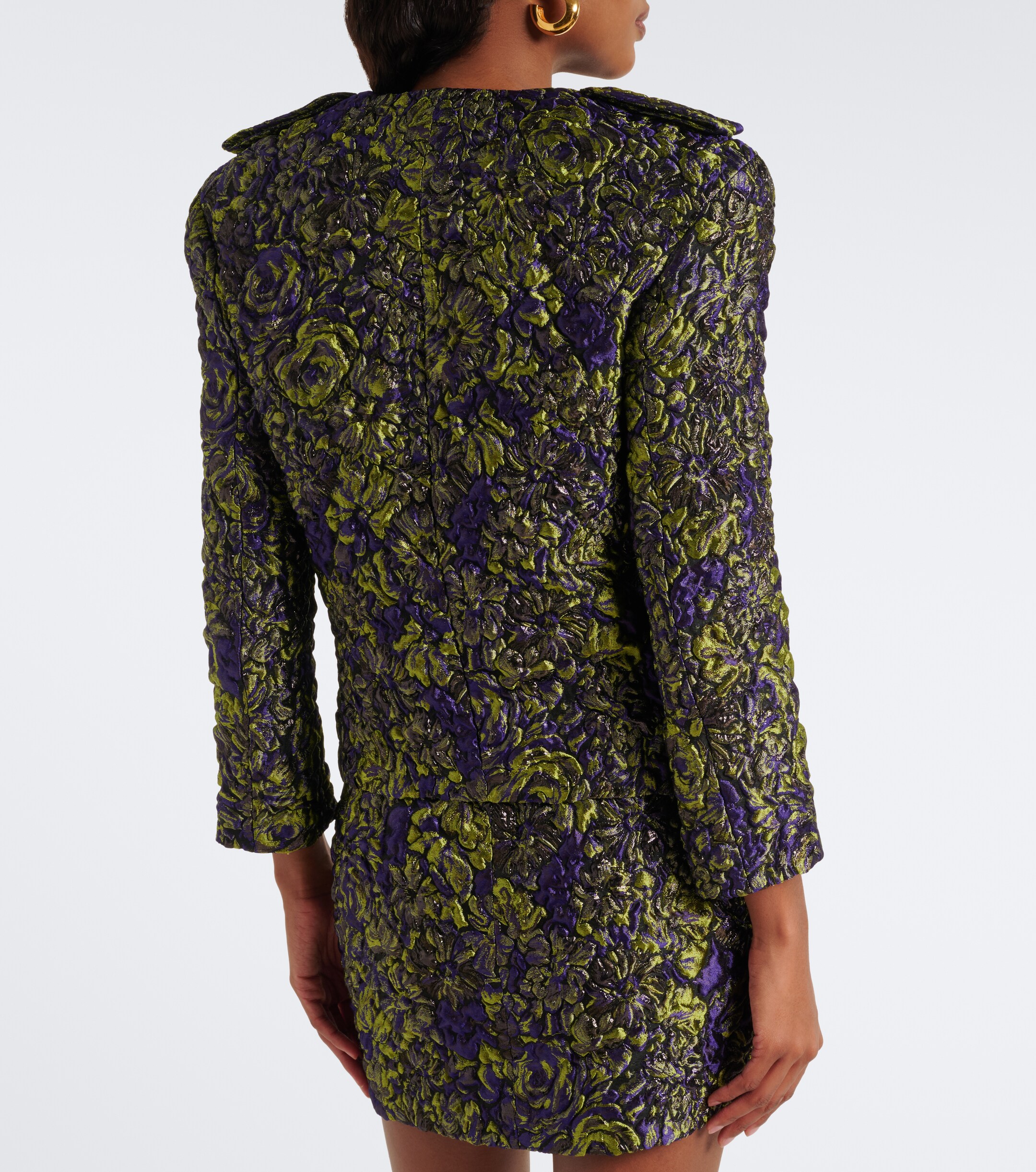 Balmain Balmain Cloqué jacquard jacket
