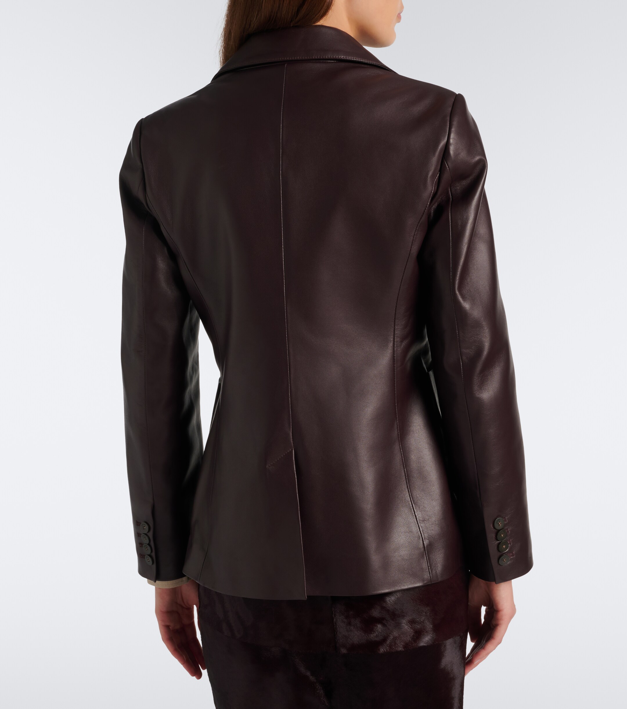 JOSEPH Joseph Glenview leather blazer