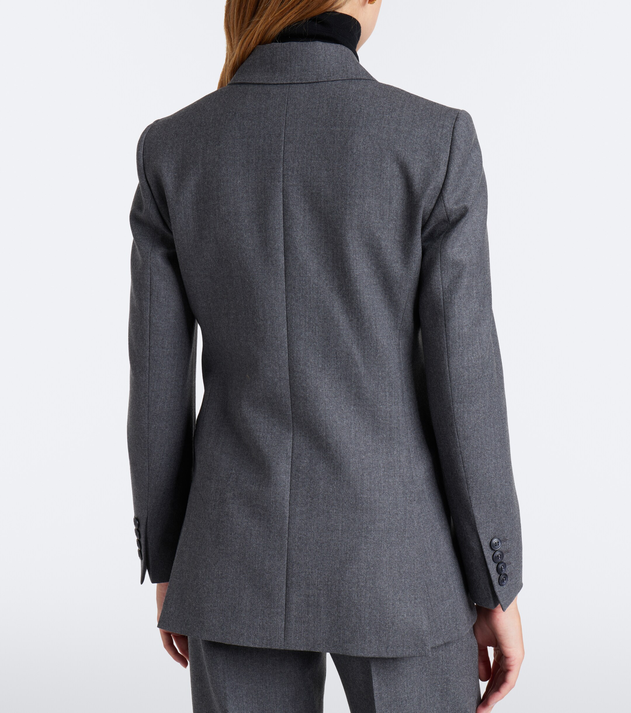Max Mara Max Mara Double-breasted wool-blend blazer