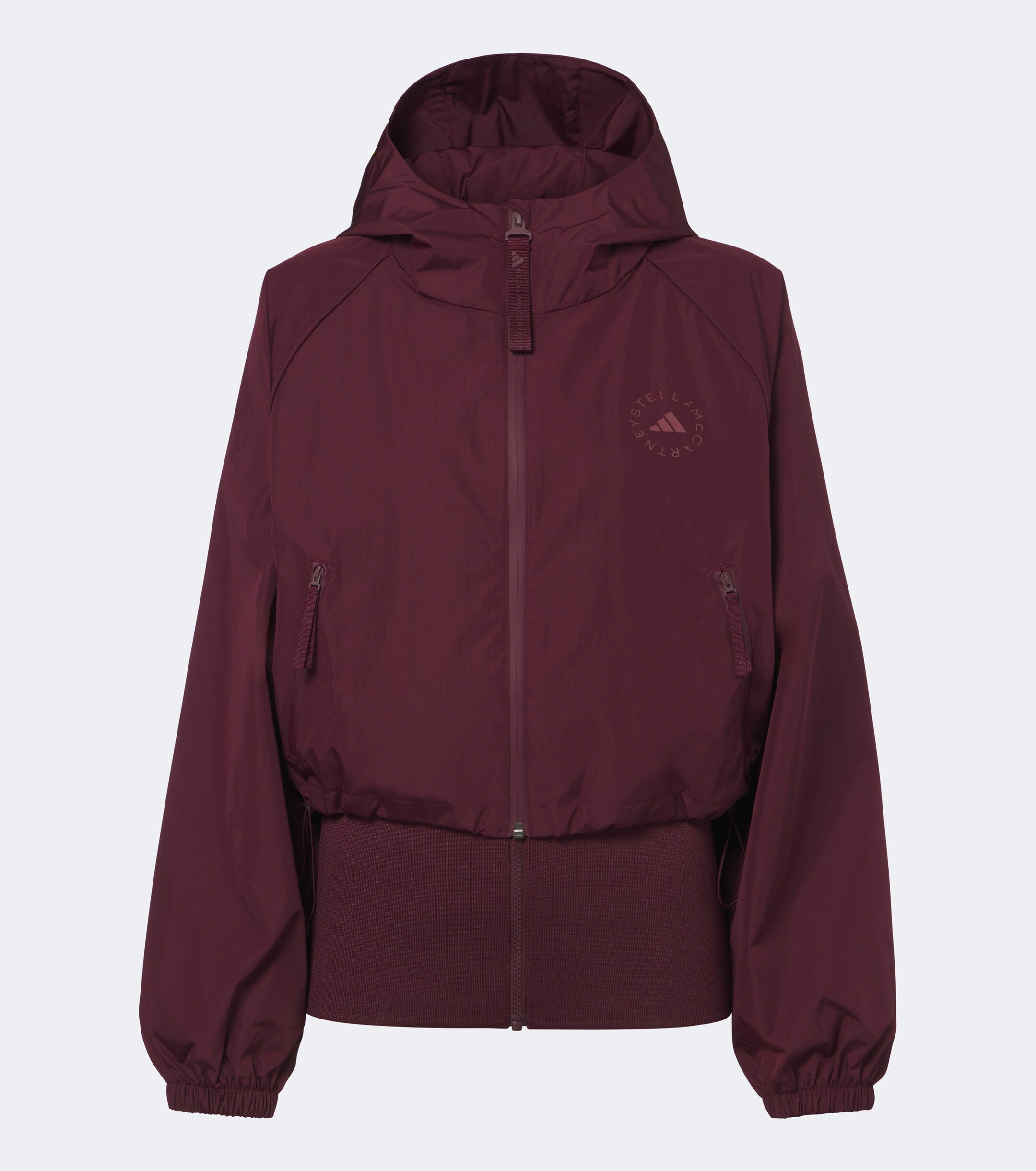 adidas by Stella McCartney Adidas by Stella McCartney Logo hooded jacket