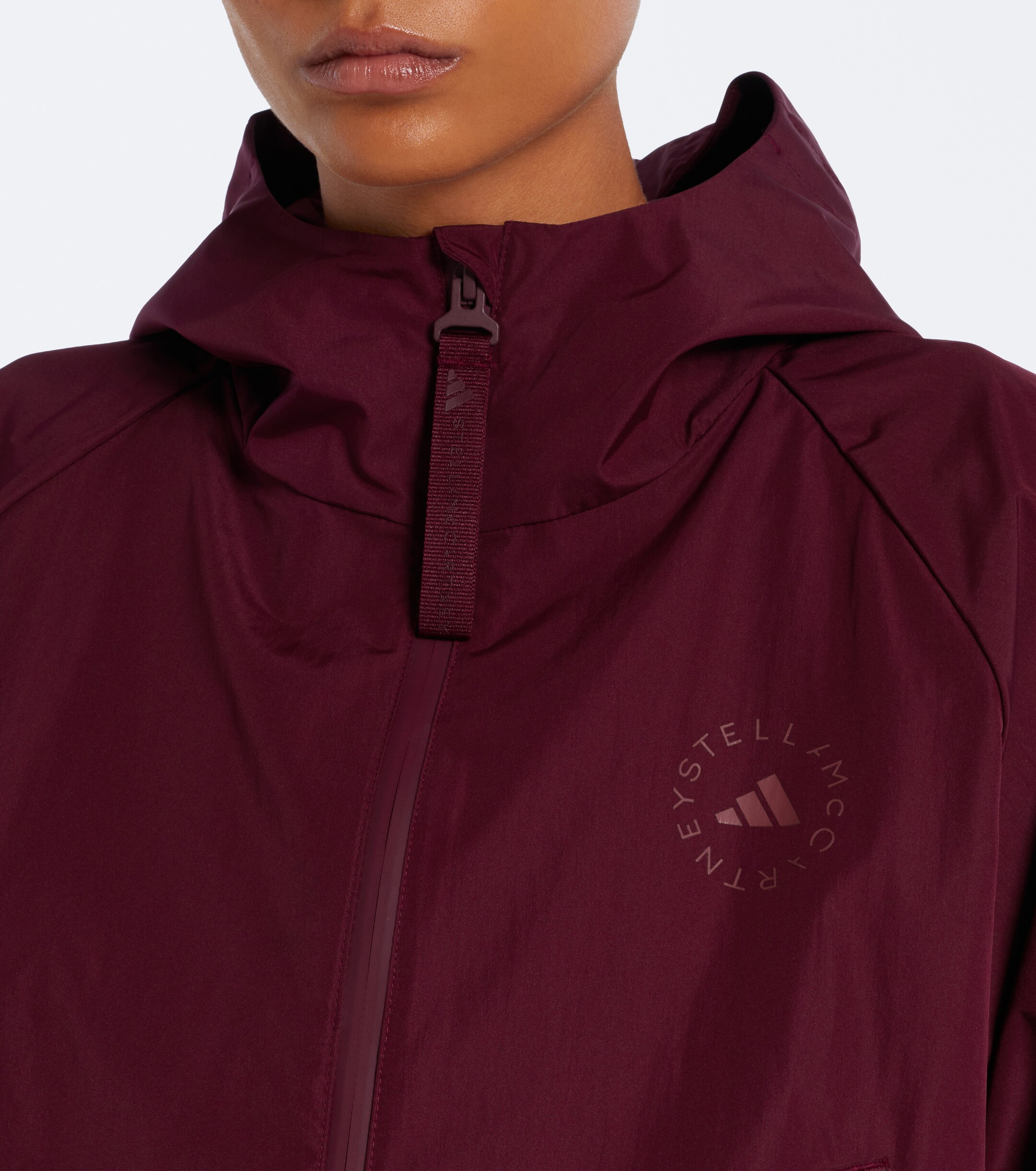 adidas by Stella McCartney Adidas by Stella McCartney Logo hooded jacket