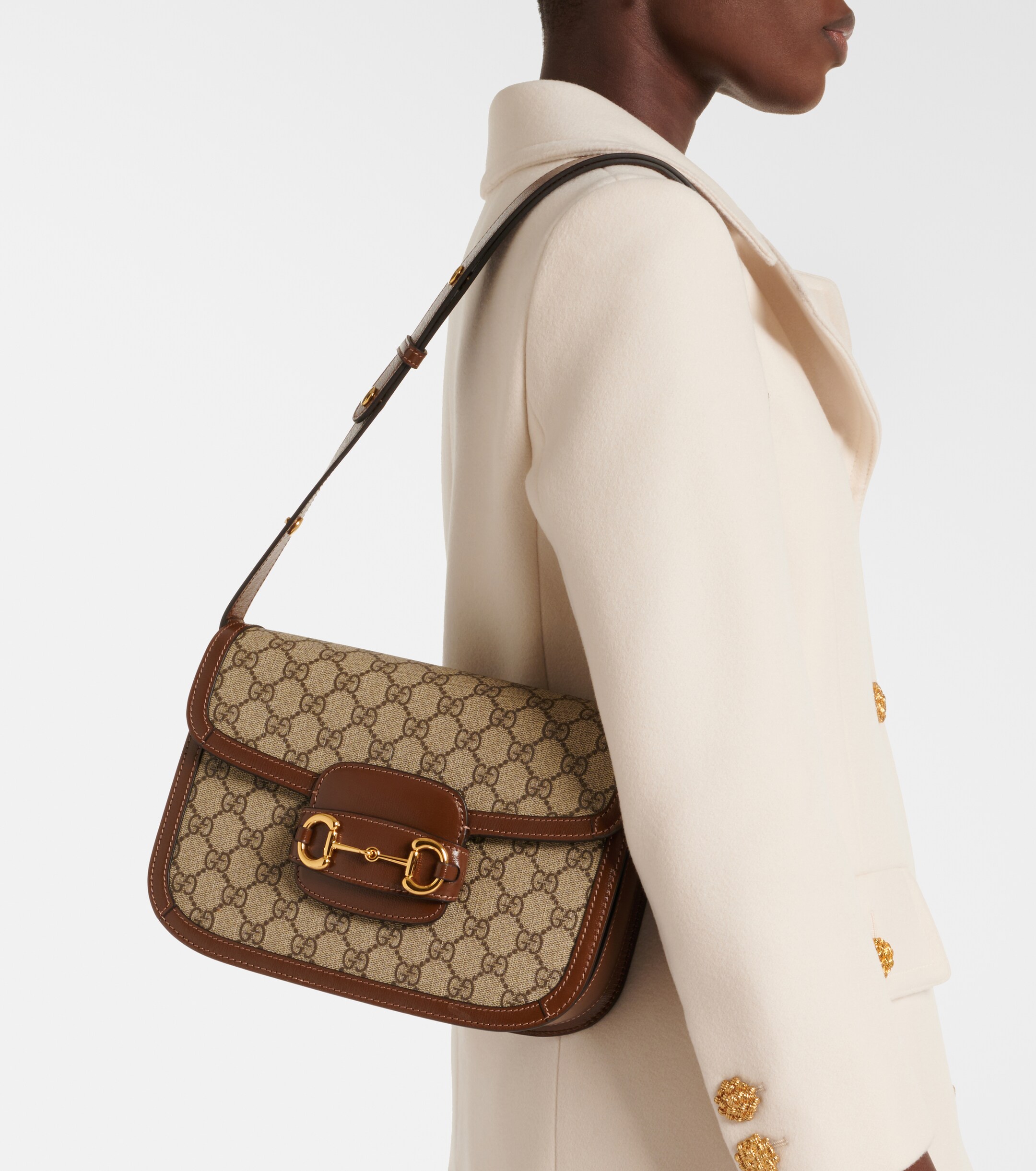 Gucci Gucci Horsebit 1955 GG shoulder bag