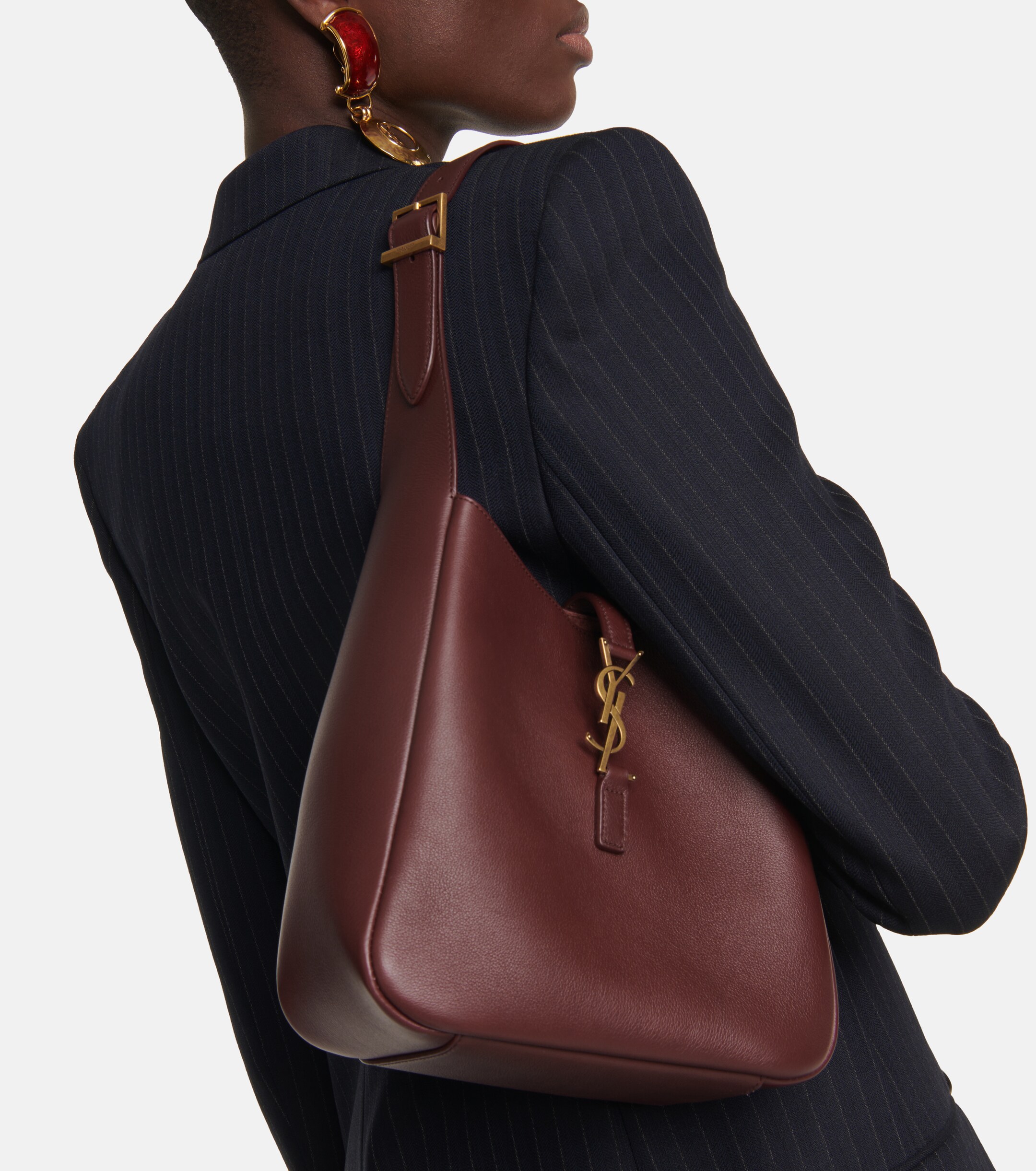 Saint Laurent Le 5 à 7 Small leather shoulder bag