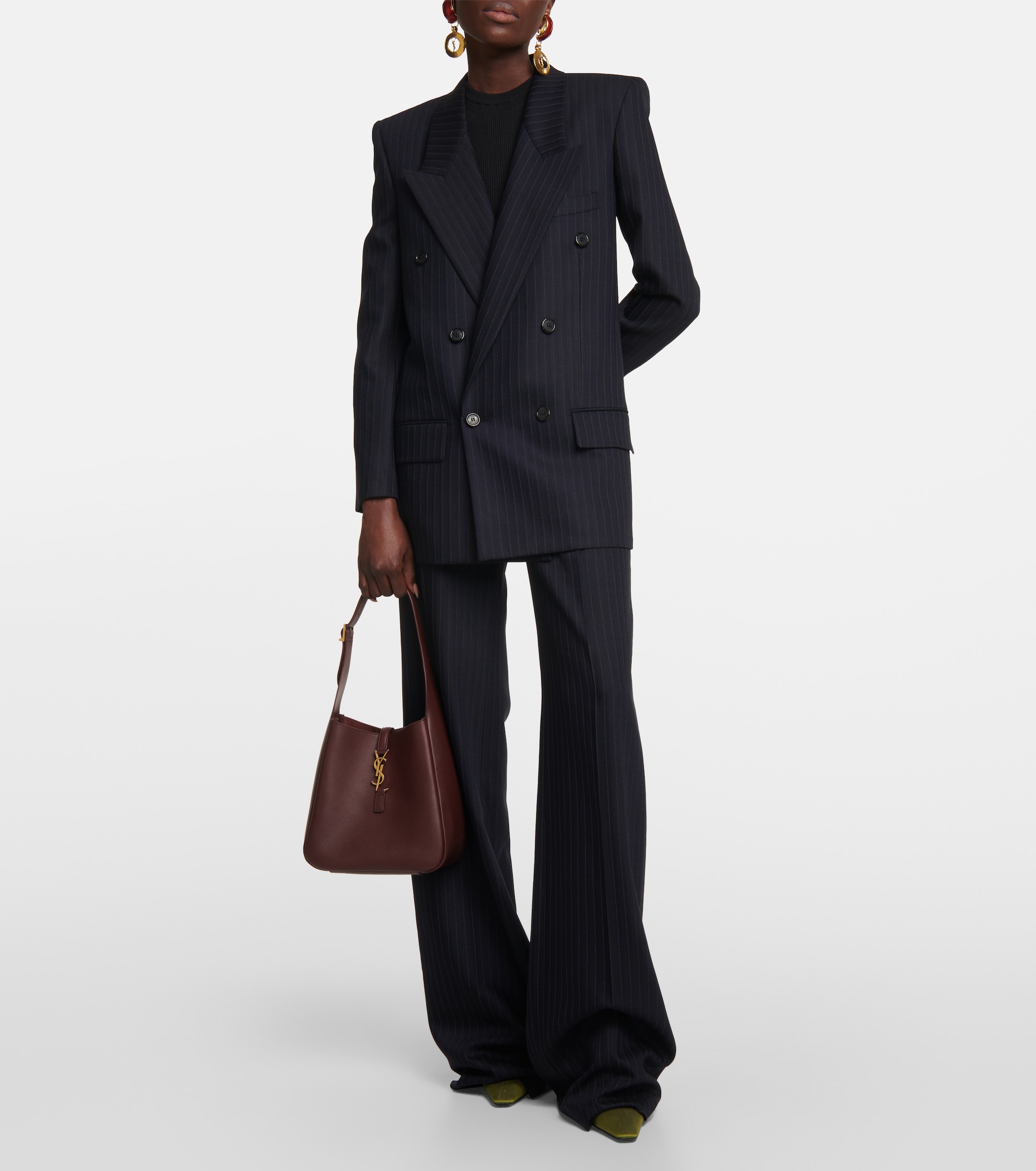 Saint Laurent Le 5 à 7 Small leather shoulder bag