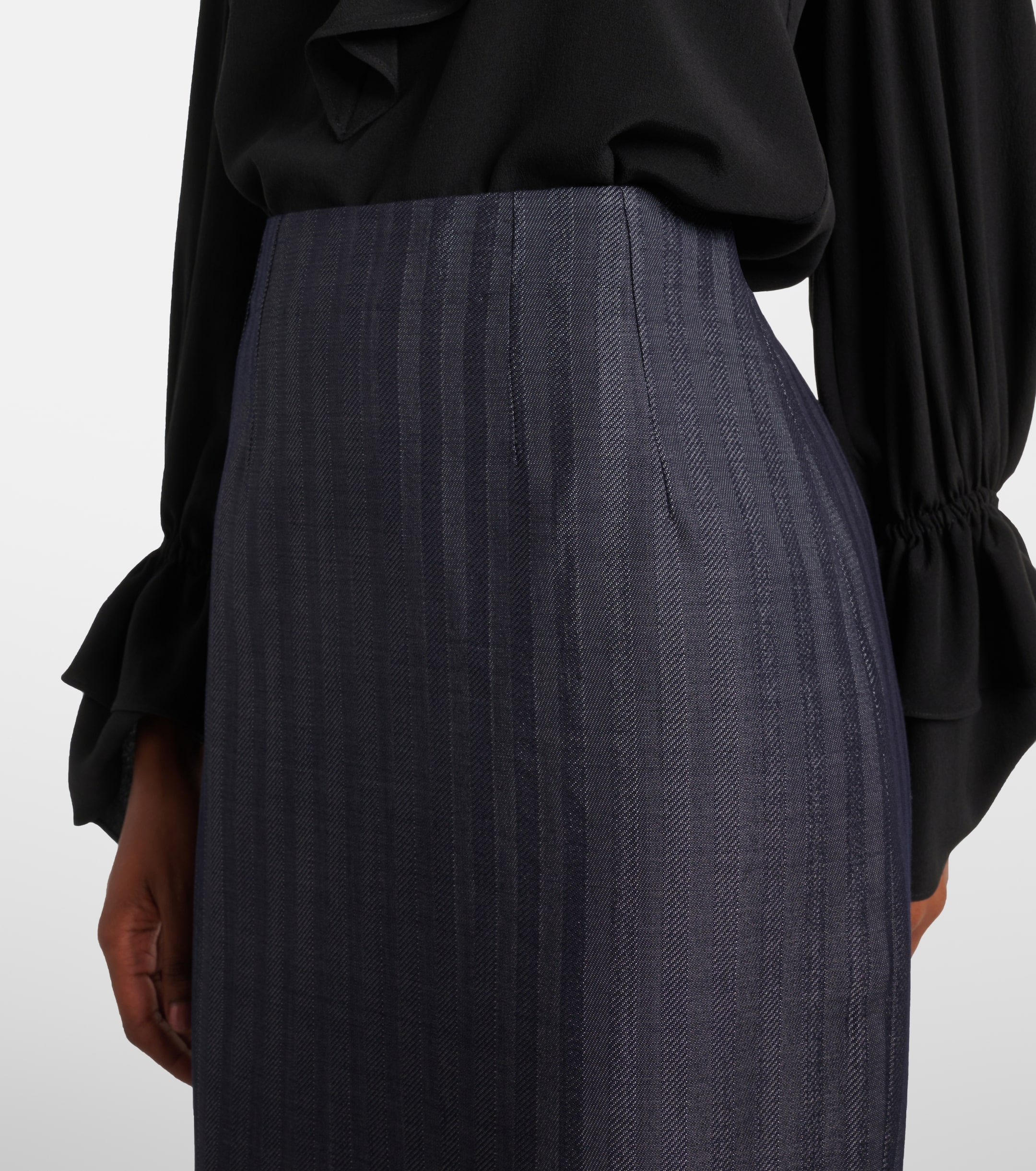 Etro Wool-blend pencil skirt