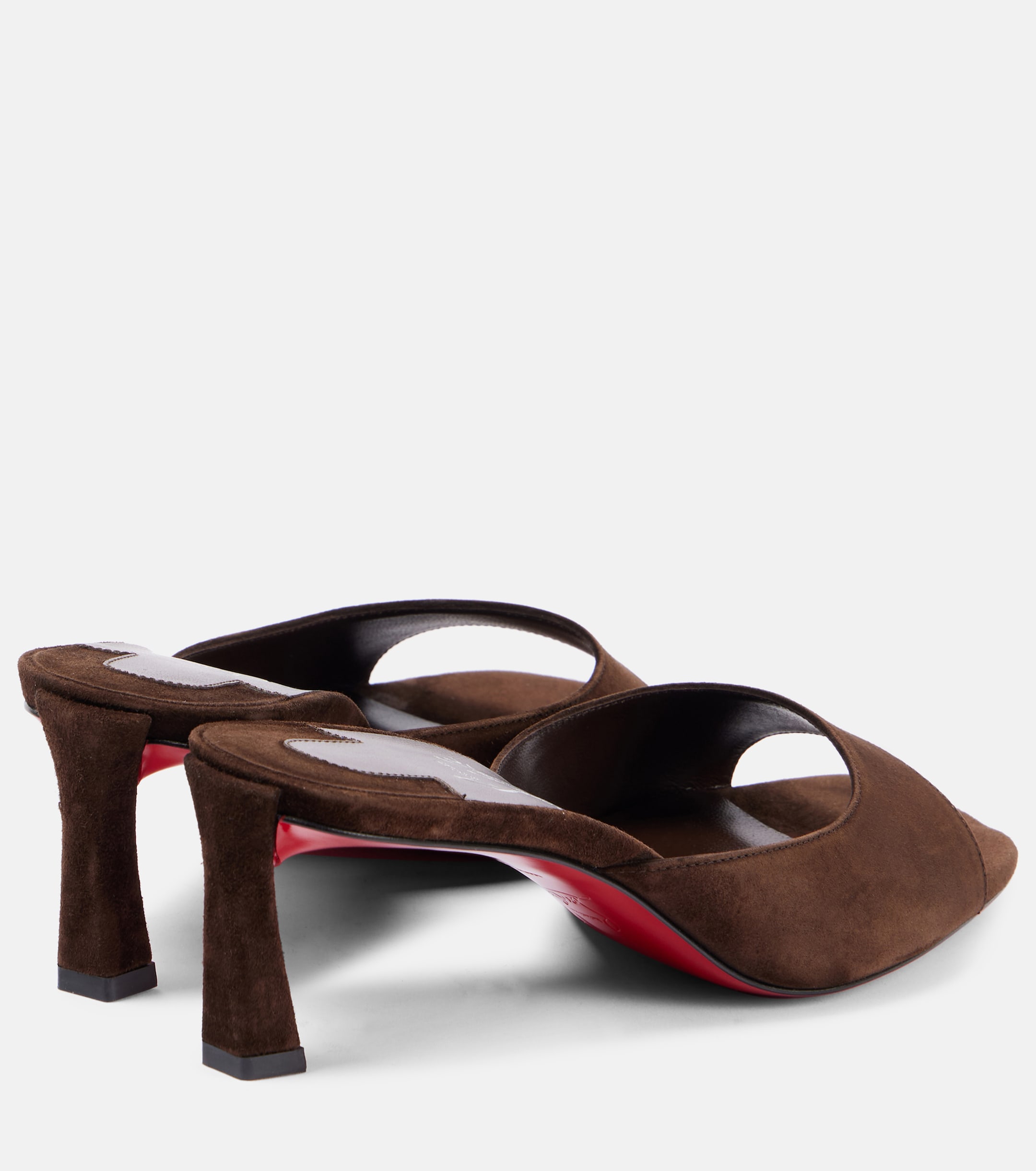CHRISTIAN LOUBOUTIN Condora 55 suede mules thumbnail