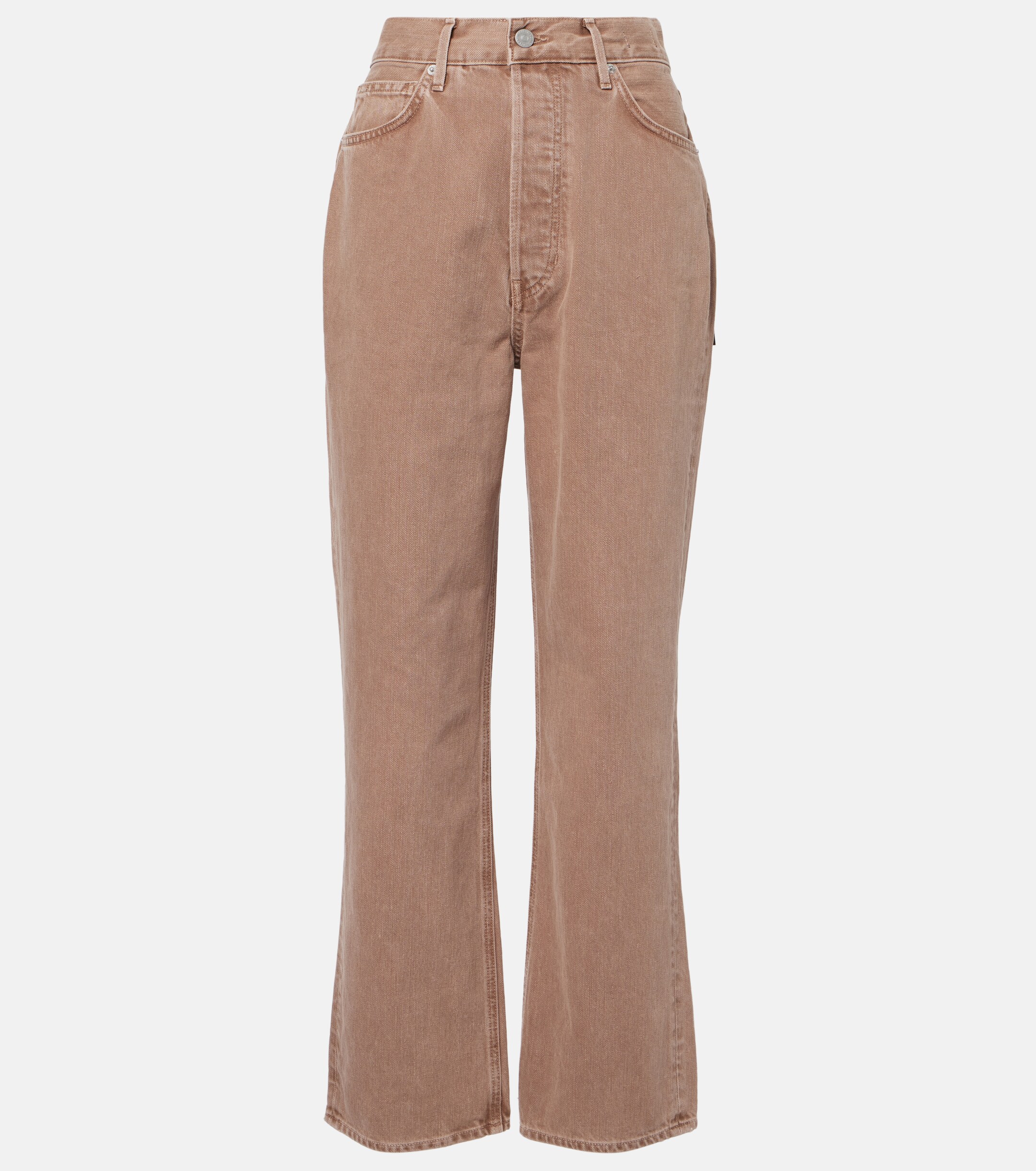 Veronica Beard Daniela high-rise straight jeans