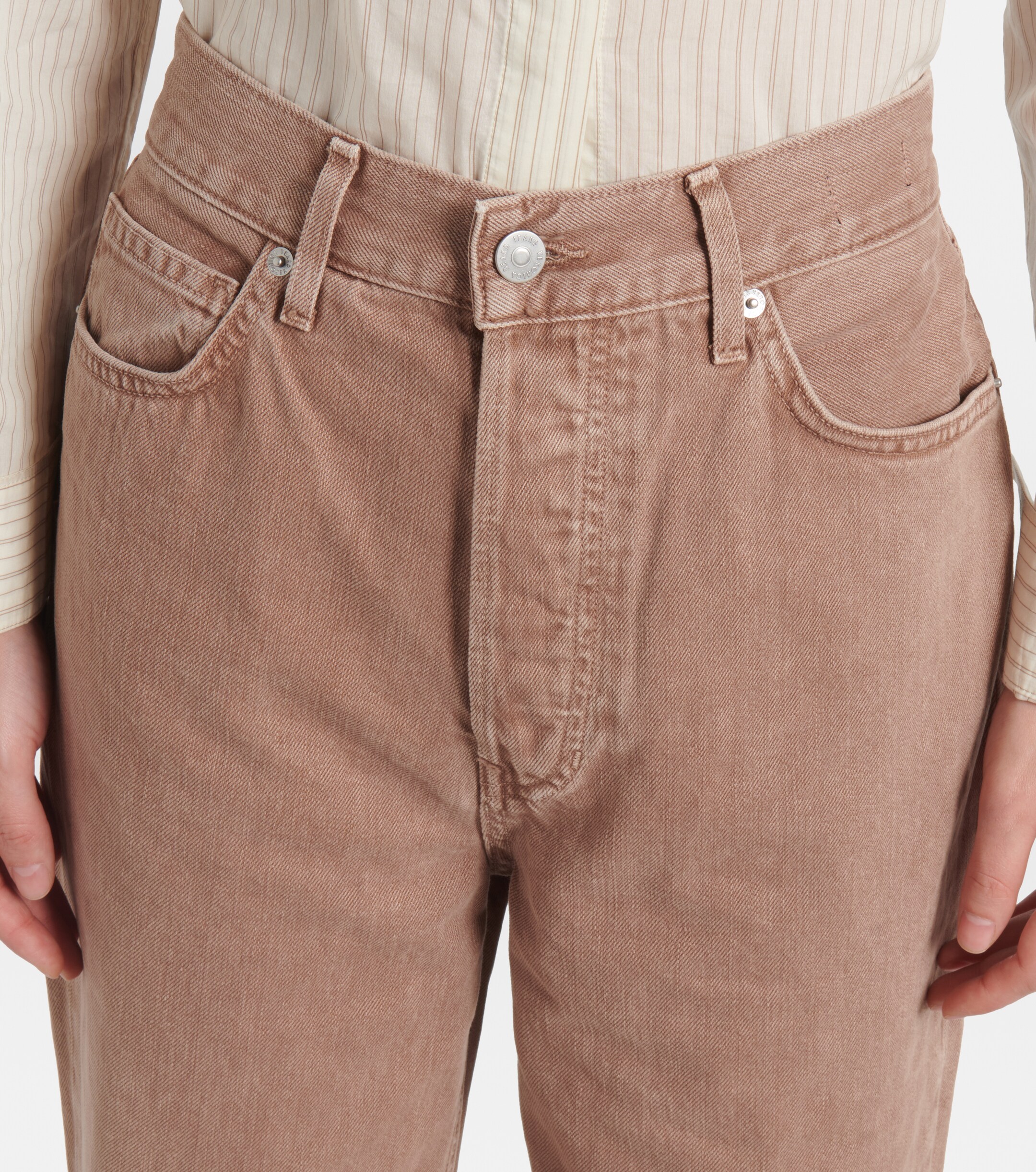 Veronica Beard Daniela high-rise straight jeans