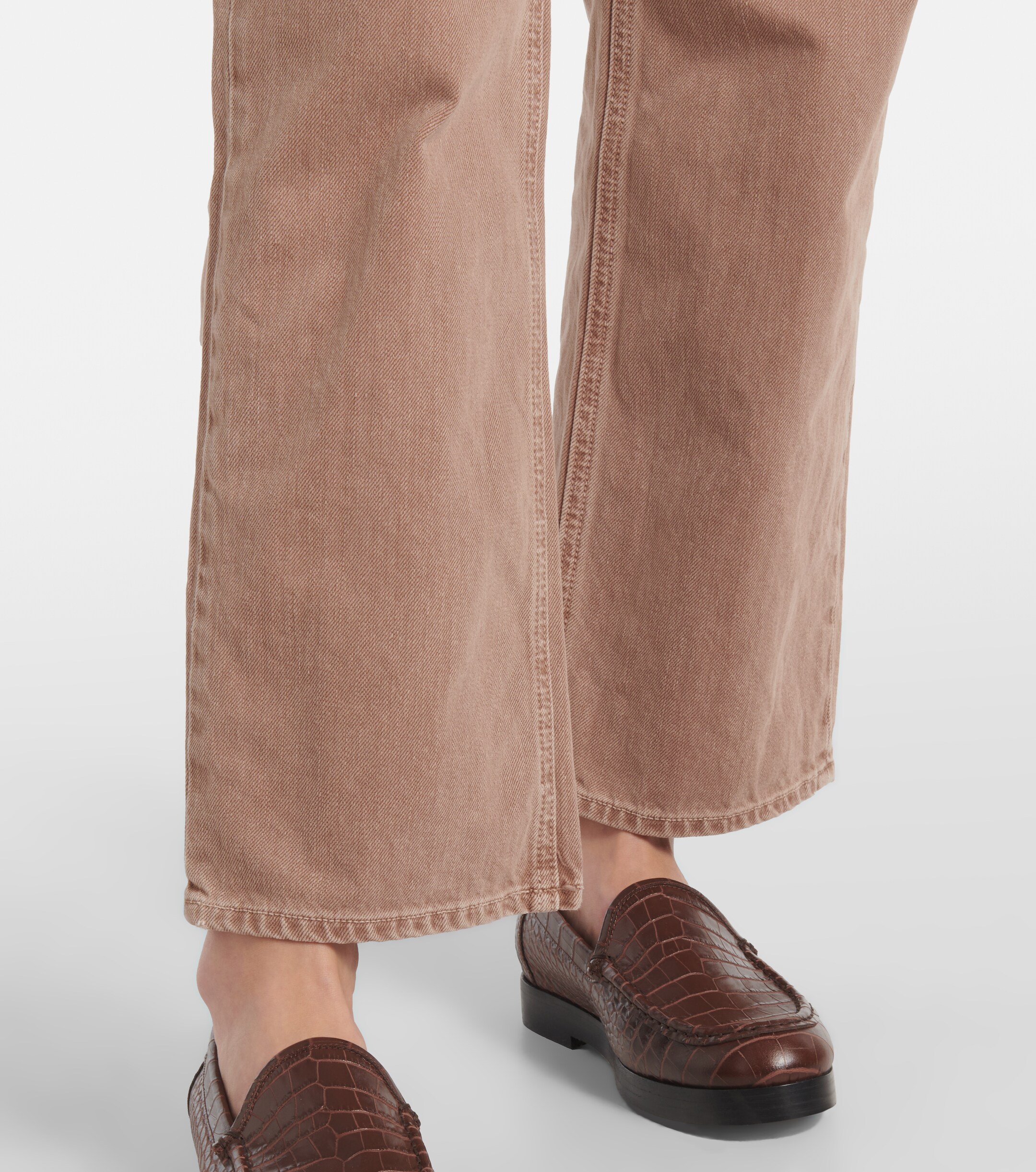 Veronica Beard Daniela high-rise straight jeans