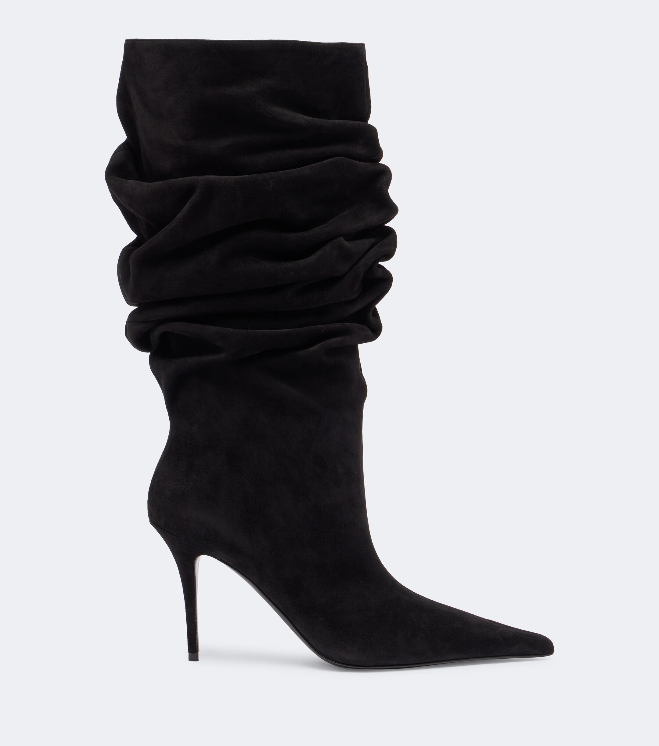 AMINA MUADDI Amina Muaddi Anok suede mid-calf boots