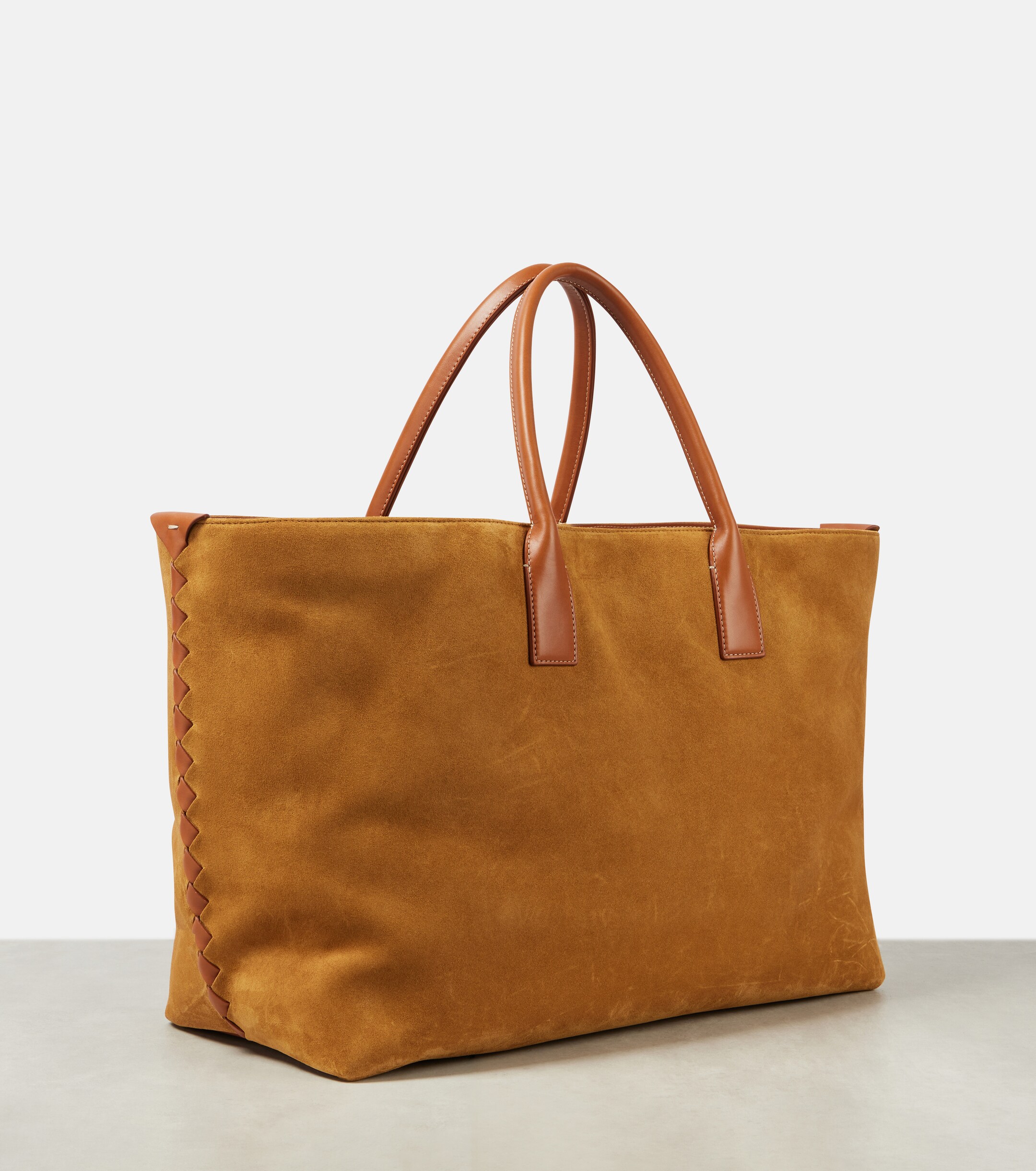 Bottega Veneta Cabat Large suede tote bag