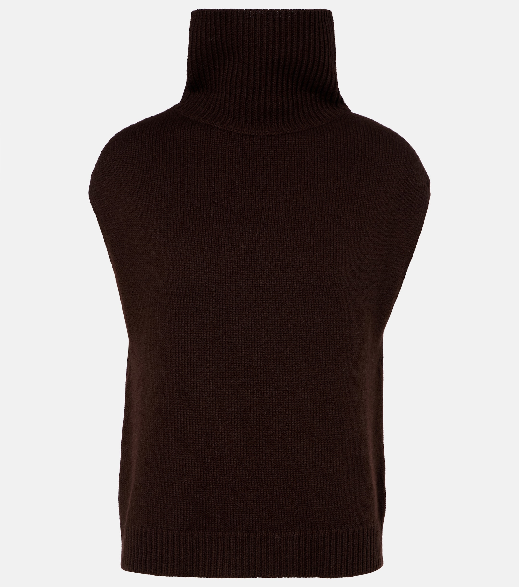 Jardin des Orangers Jardin des Orangers Turtleneck wool and cashmere sweater vest