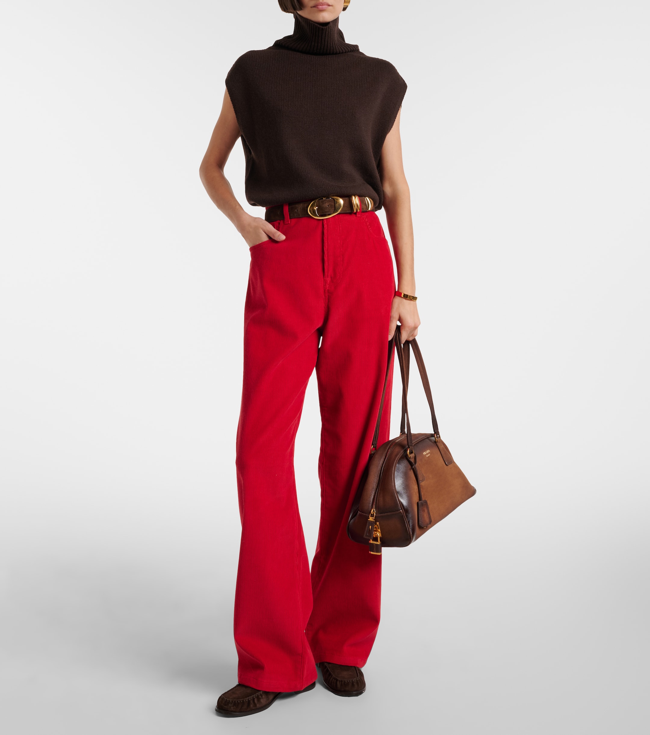 Jardin des Orangers Jardin des Orangers Turtleneck wool and cashmere sweater vest