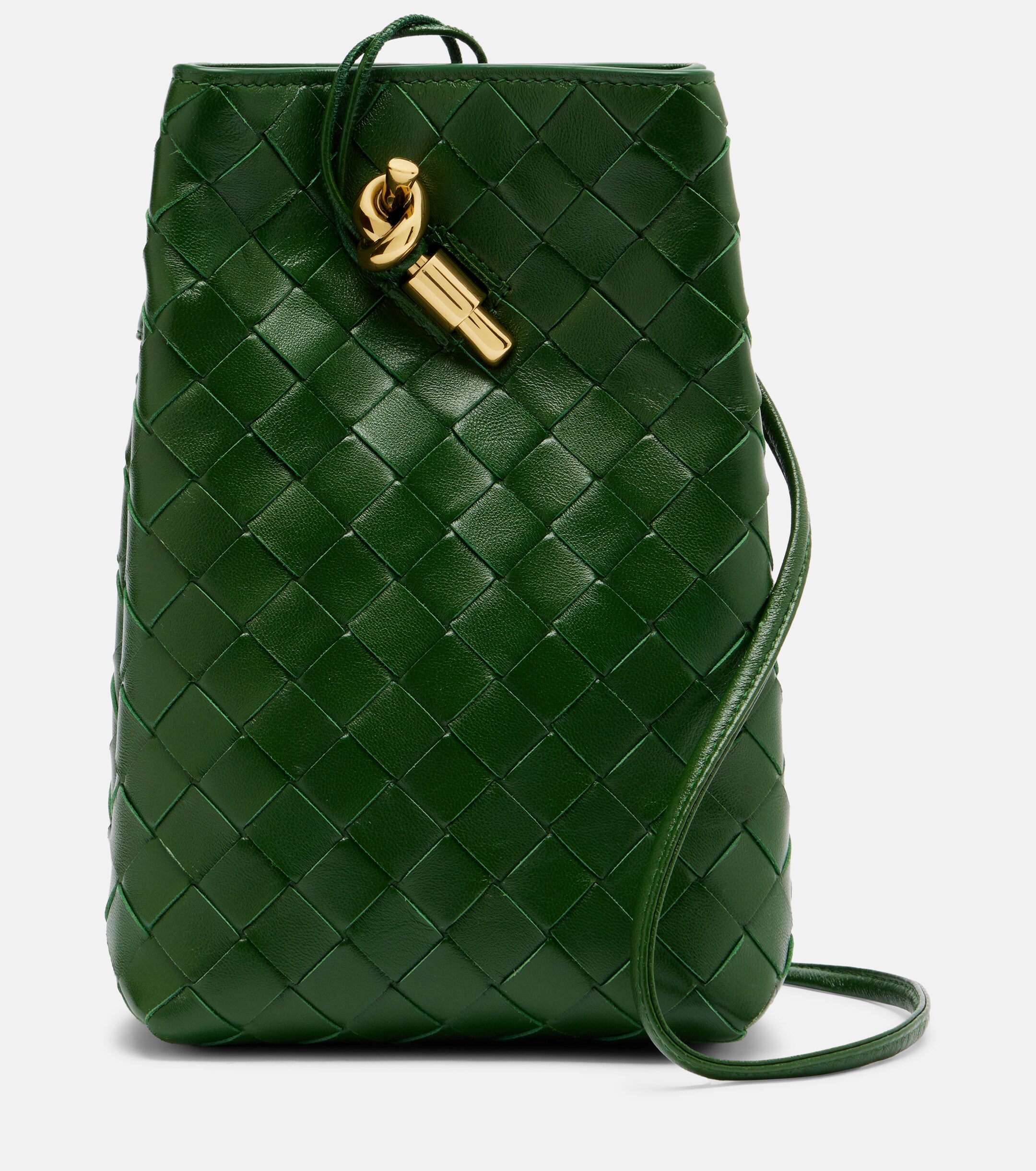 Bottega Veneta Andiamo Mini leather crossbody bag