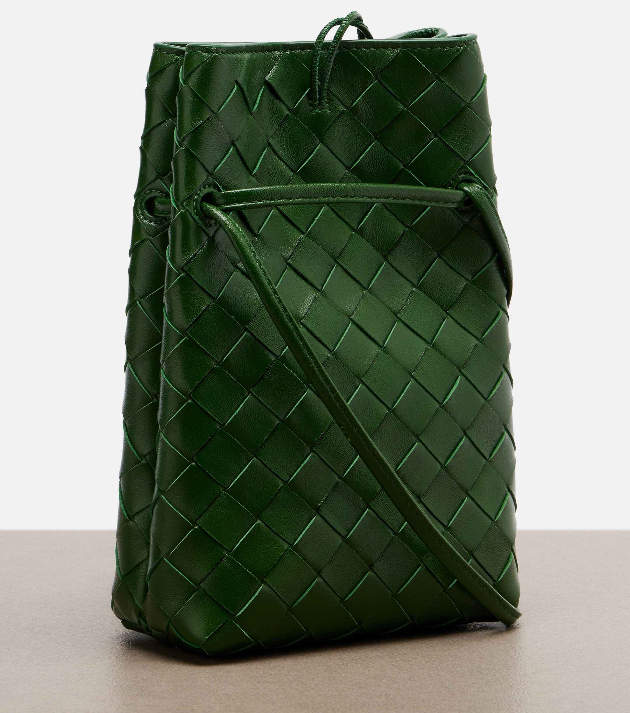 Bottega Veneta Andiamo Mini leather crossbody bag