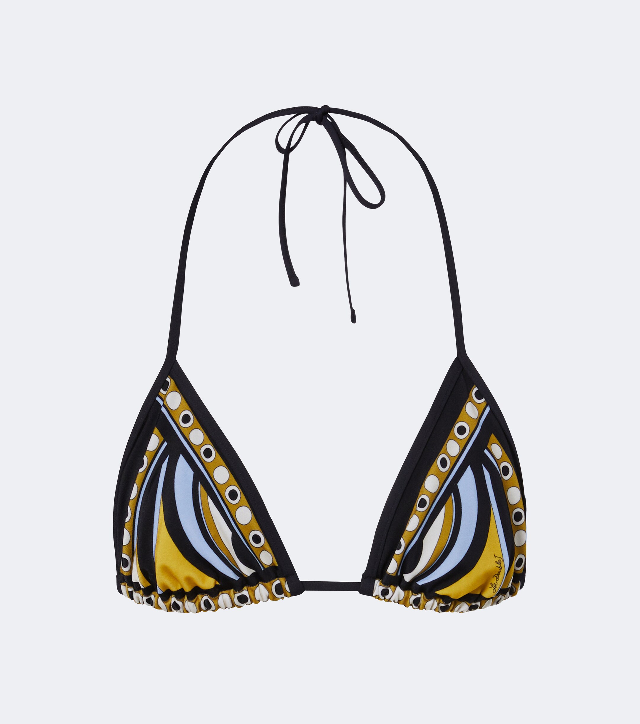La DoubleJ La DoubleJ Sanctuary printed bikini top
