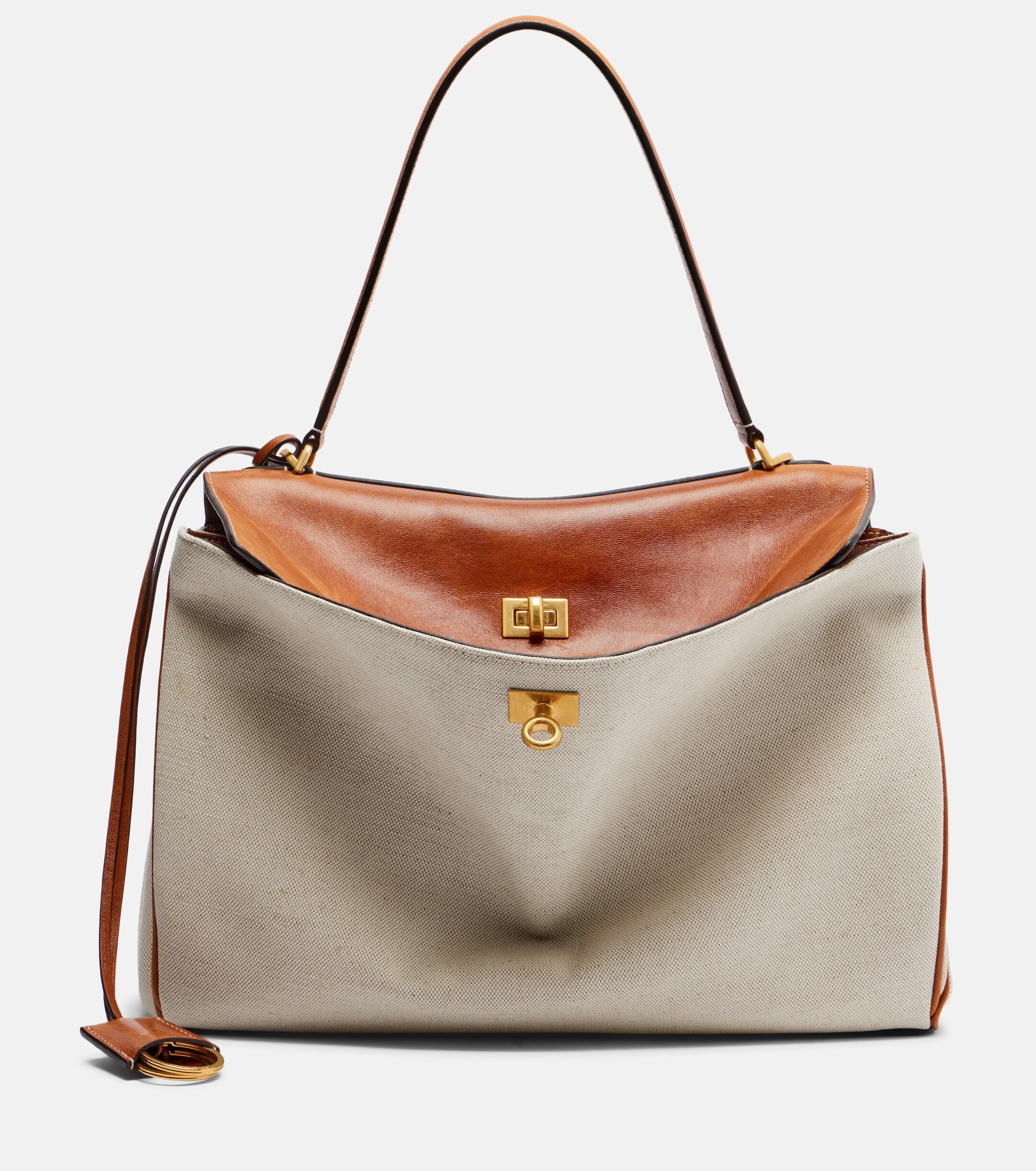 Balenciaga Rodeo Medium canvas shoulder bag