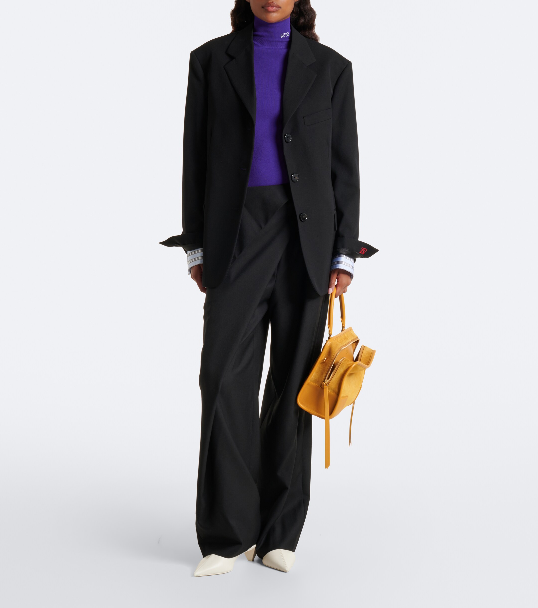Loewe Loewe Double L wool blazer