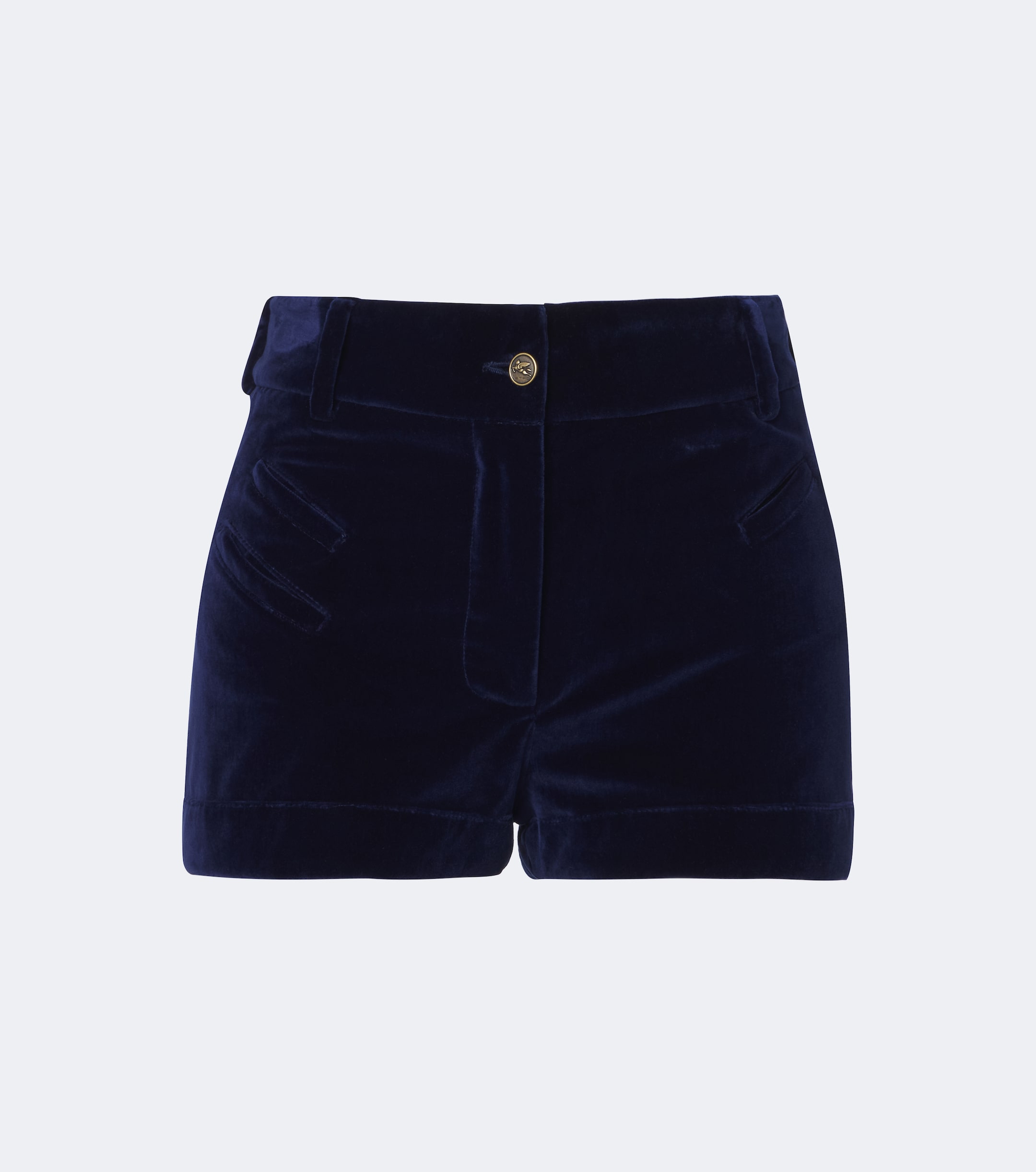 Etro Etro Cotton velvet shorts