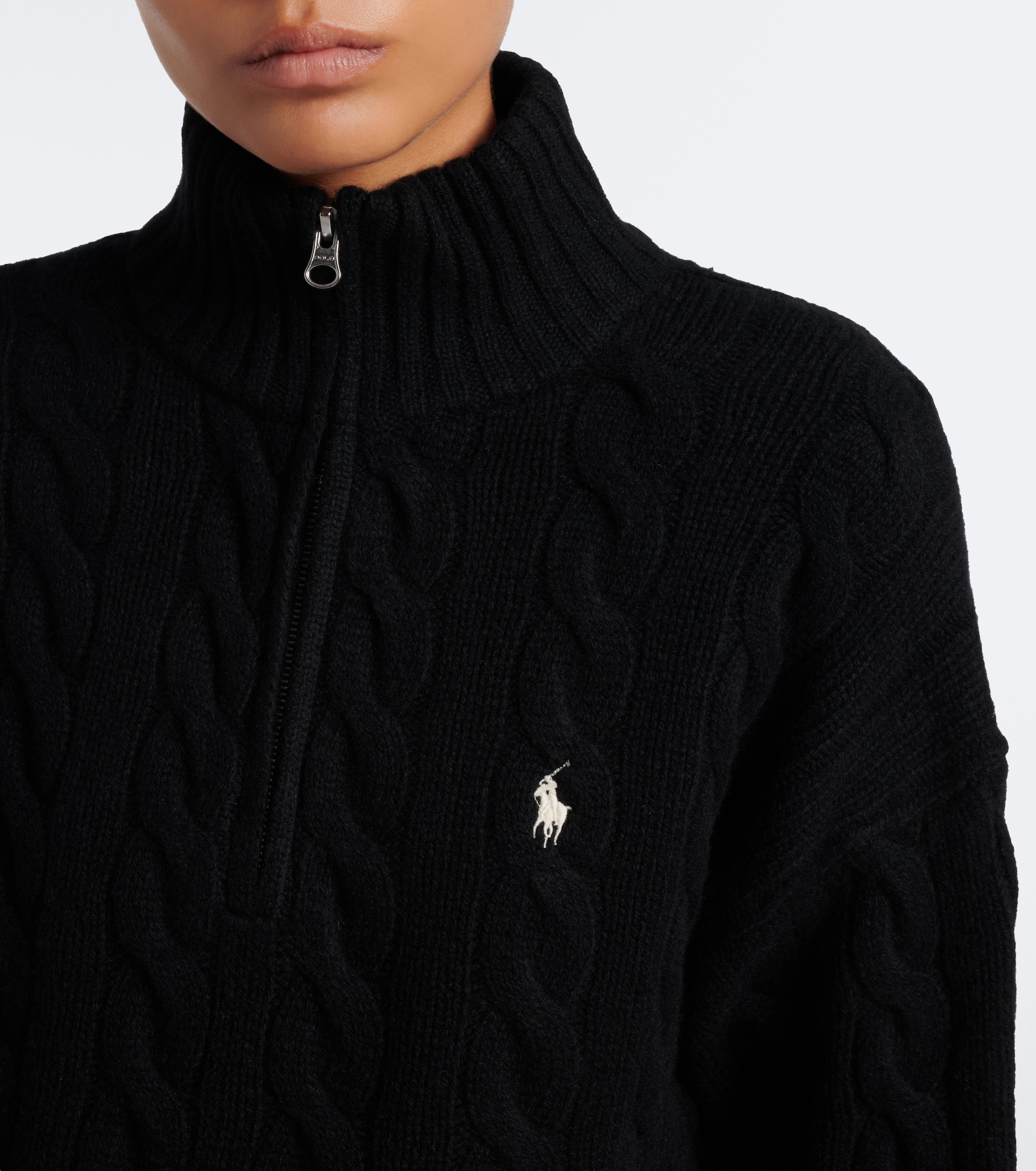 Polo Ralph Lauren Polo Ralph Lauren Cable-knit wool and cashmere sweater