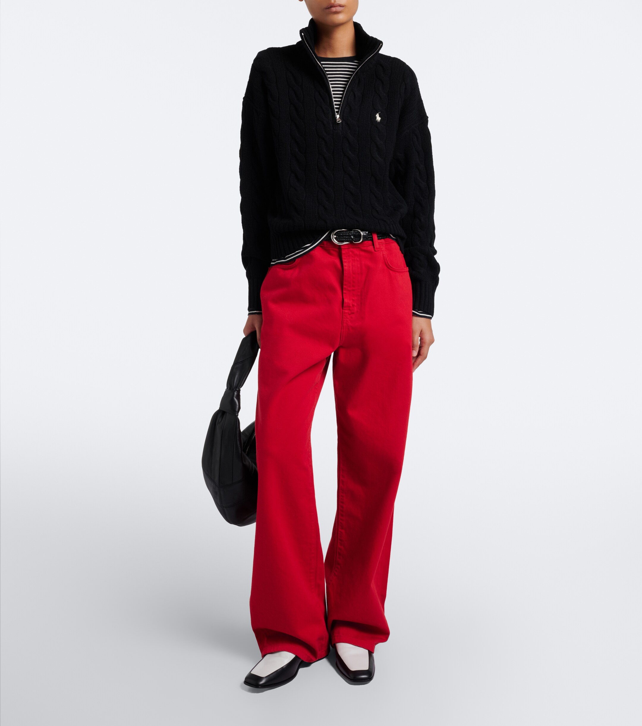 Polo Ralph Lauren Polo Ralph Lauren Cable-knit wool and cashmere sweater