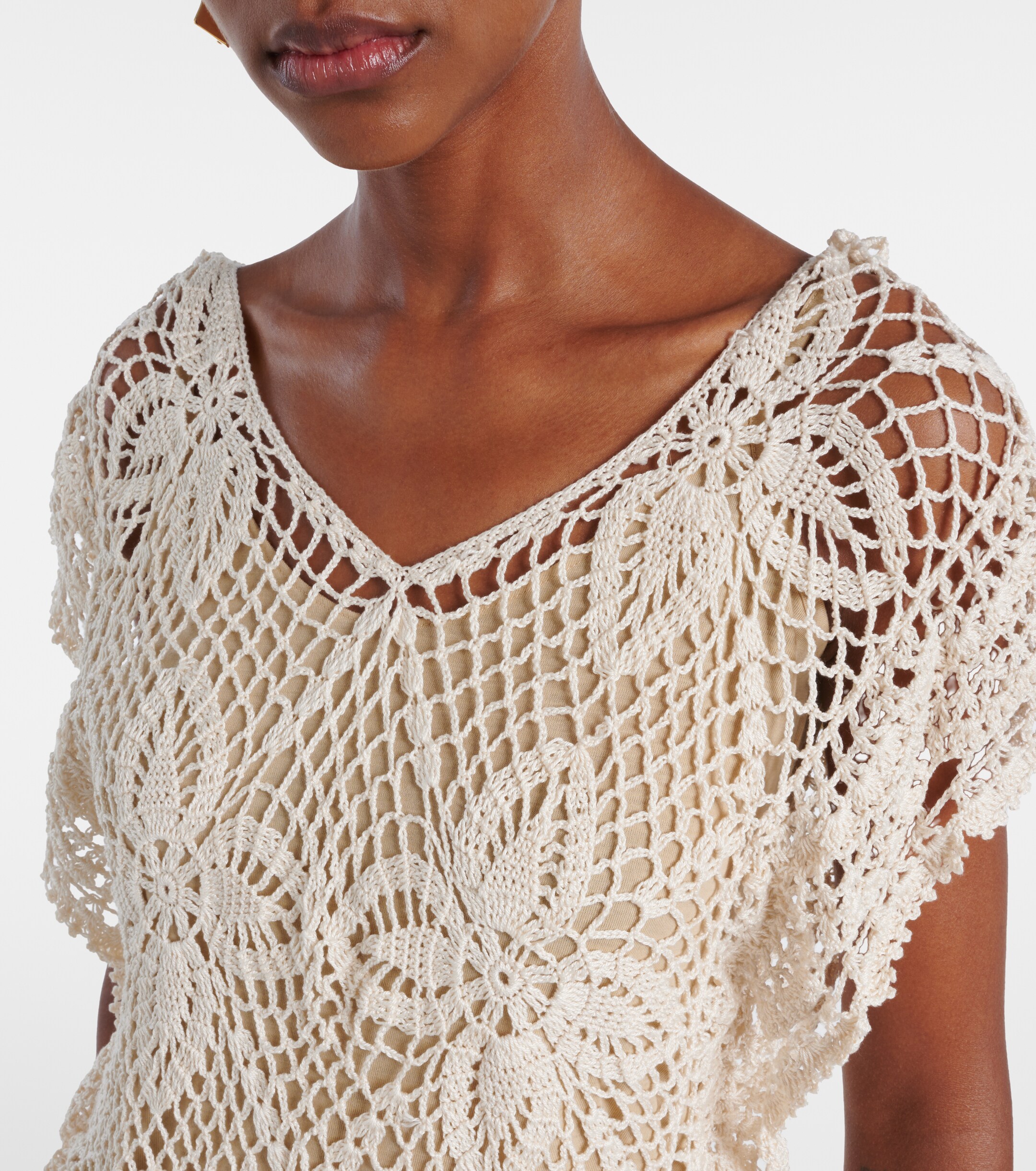 Anna Kosturova Anna Kosturova Crochet cotton beach dress