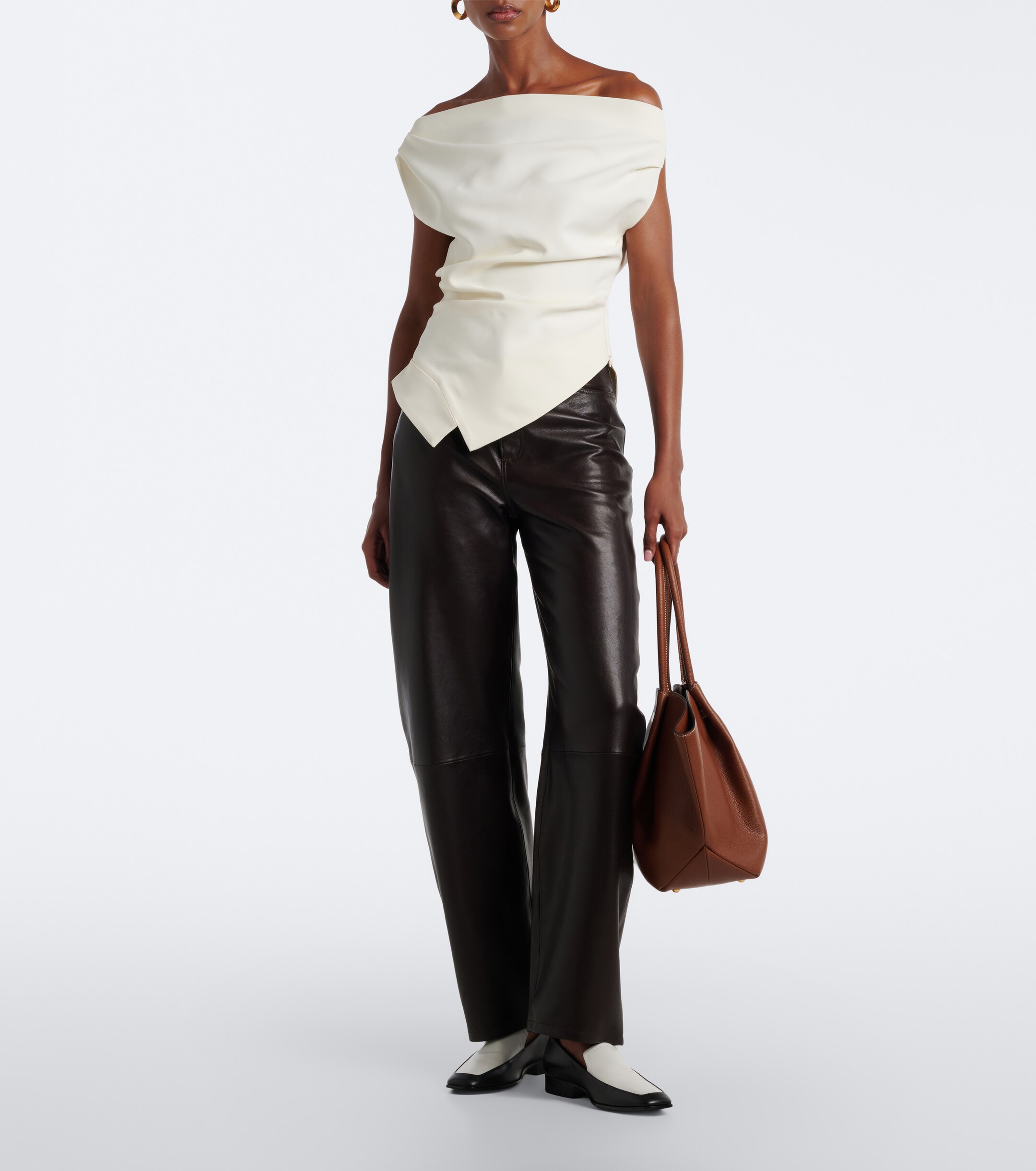 DeMellier New York leather tote bag thumbnail