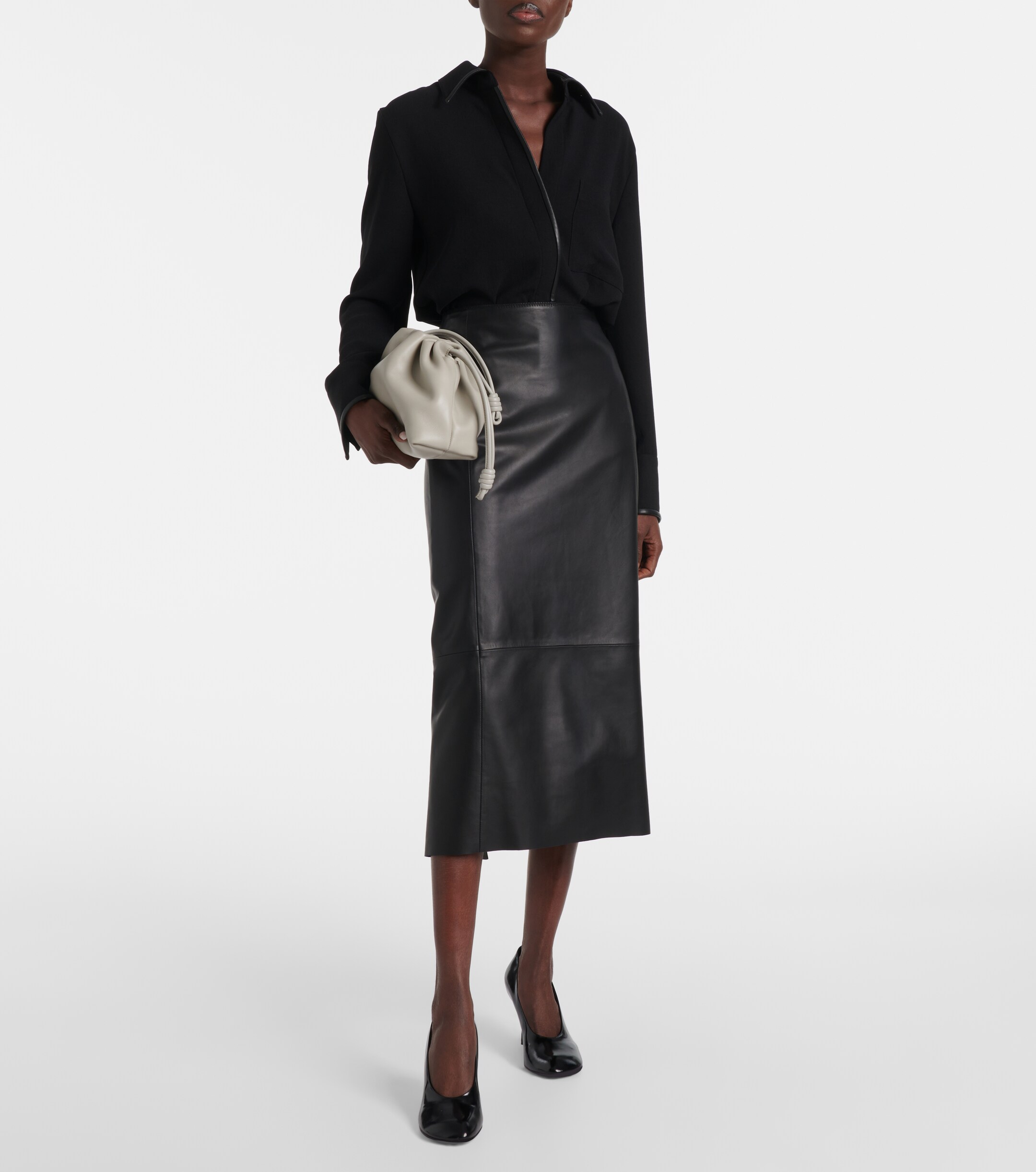 Vince - Leather pencil skirt | Plush Vince - Leather pencil skirt | Plush