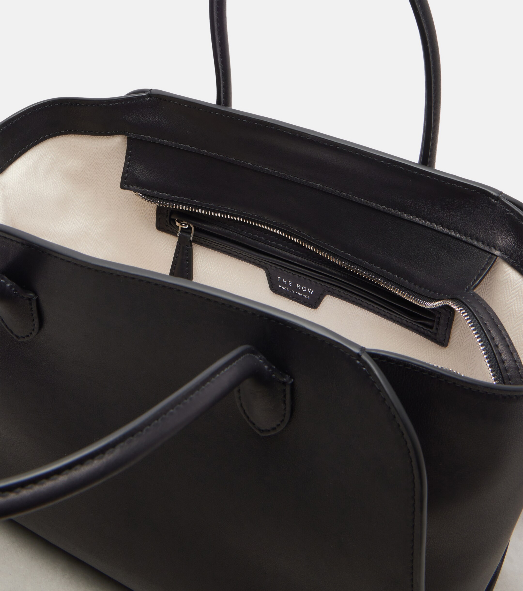 The Row The Row Marlo 12 leather tote bag
