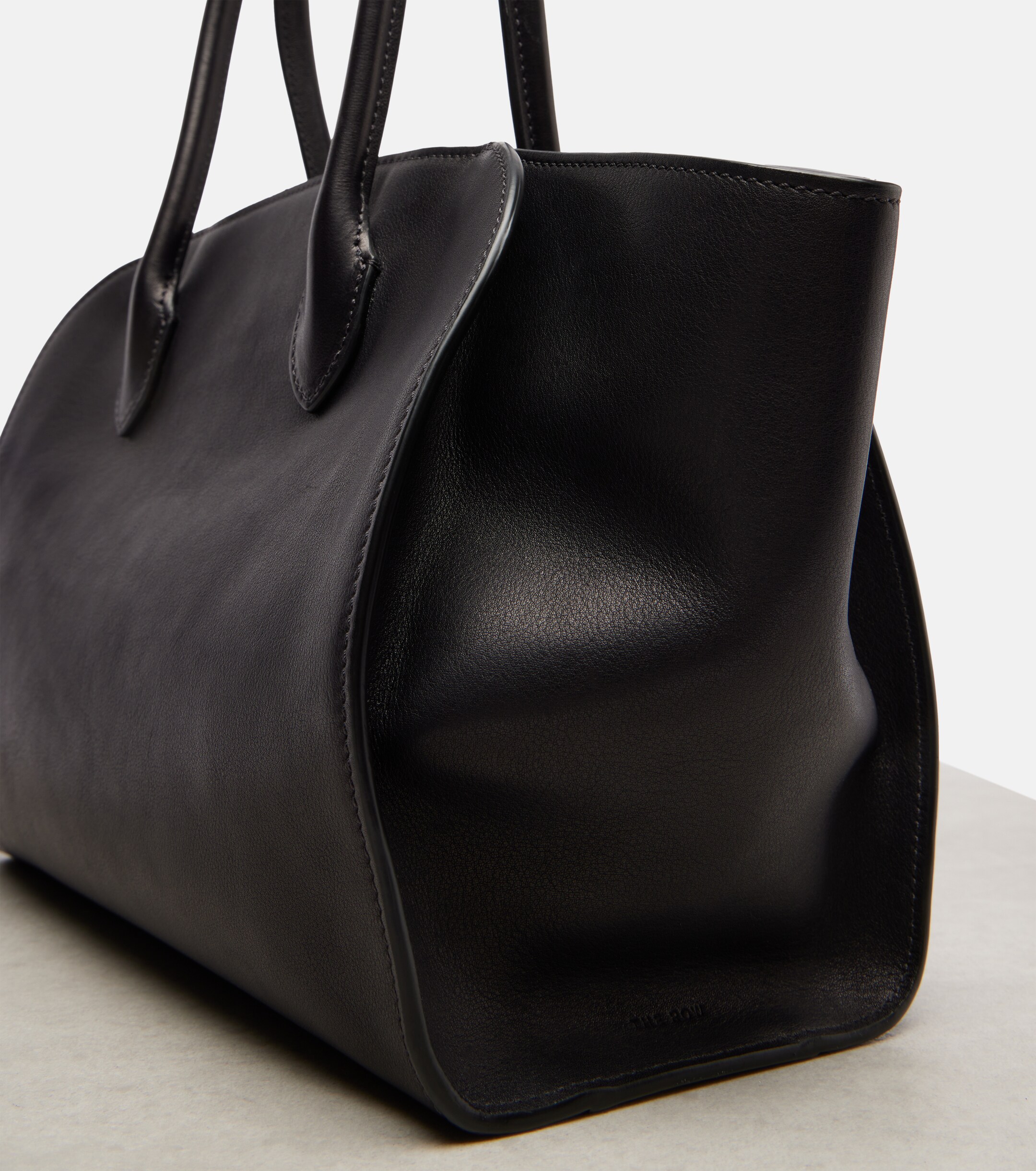 The Row The Row Marlo 12 leather tote bag