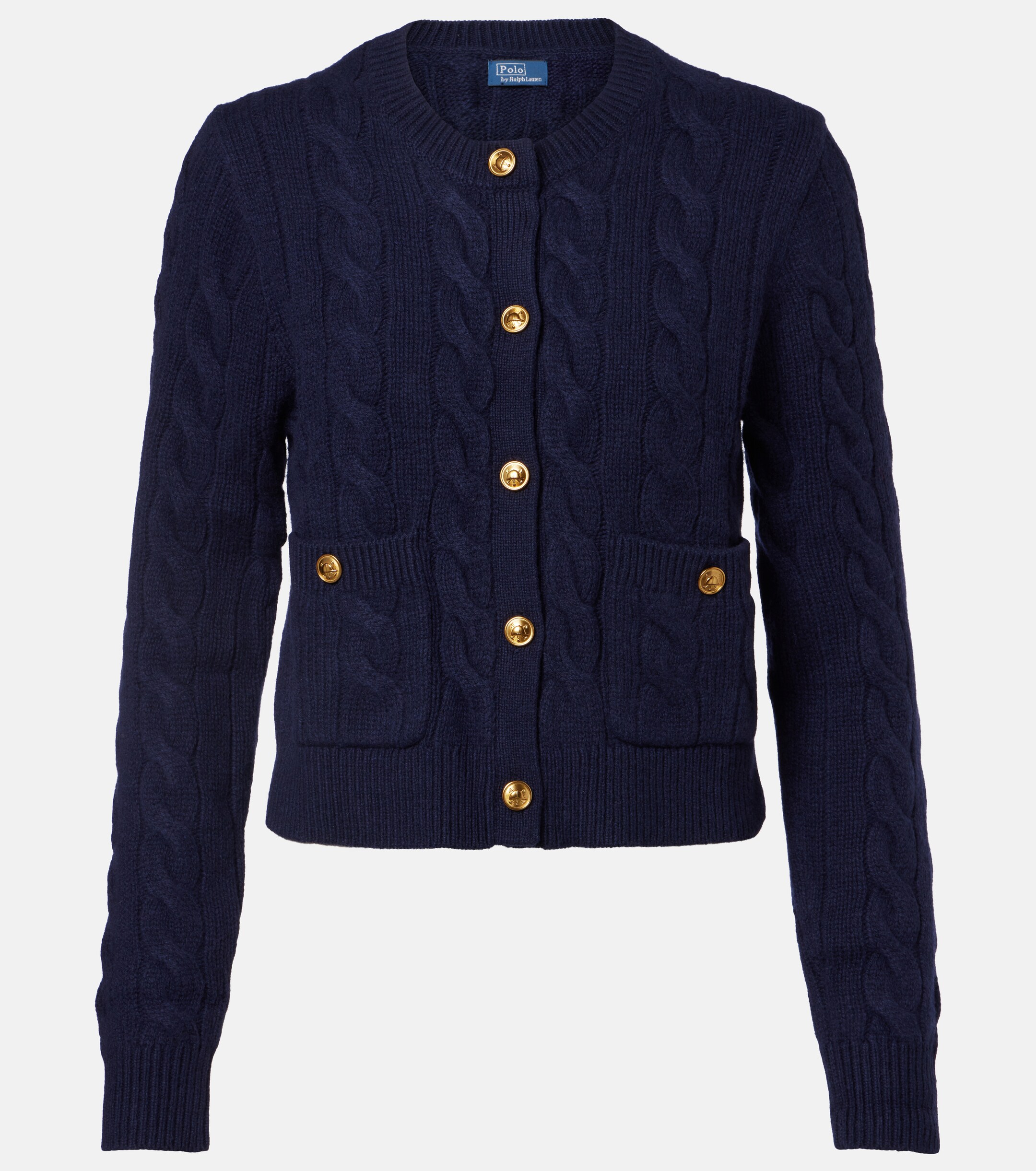 Polo Ralph Lauren - Cable-knit wool and cashmere cardigan | Plush