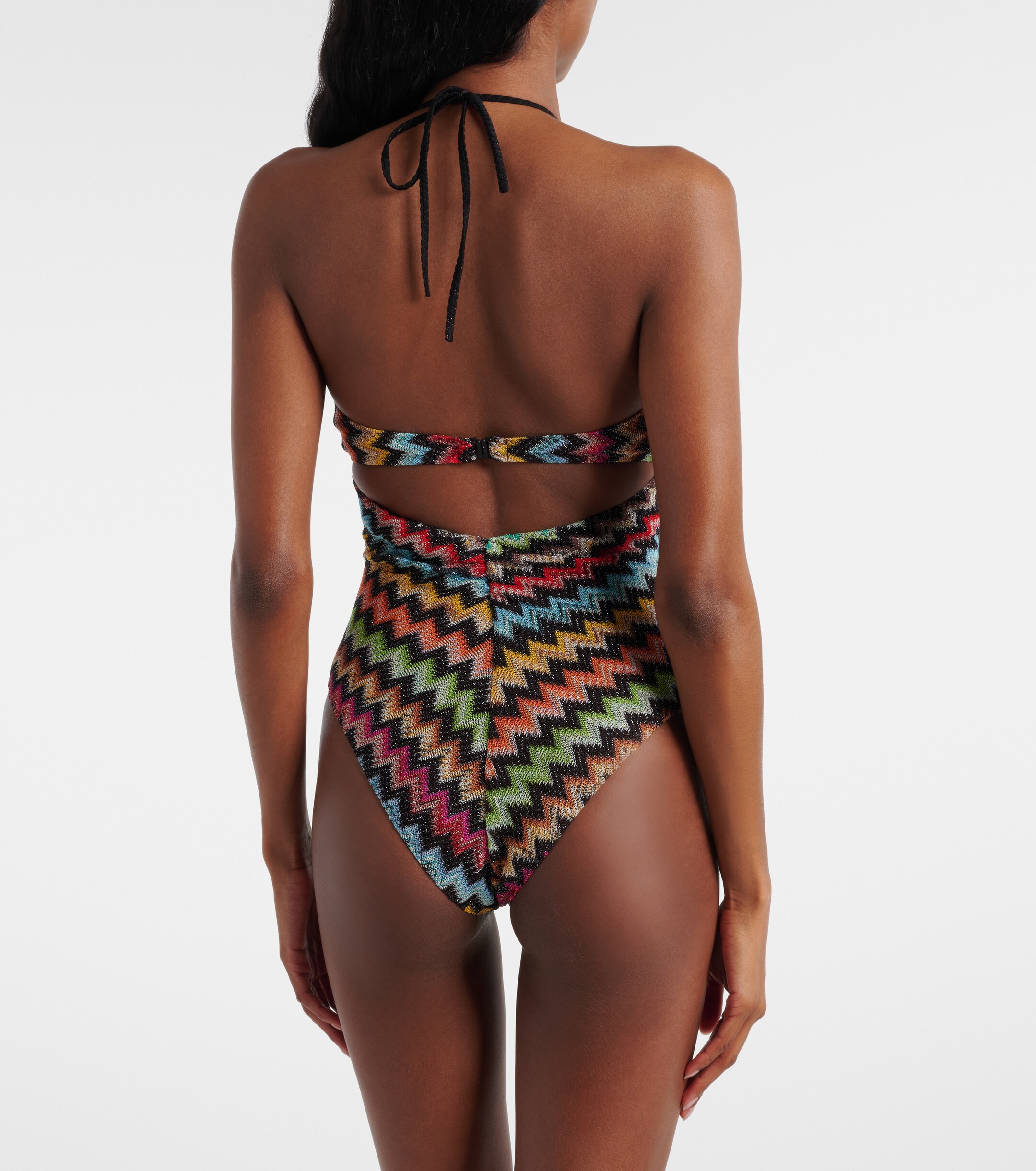 Missoni Zigzag lamé swimsuit